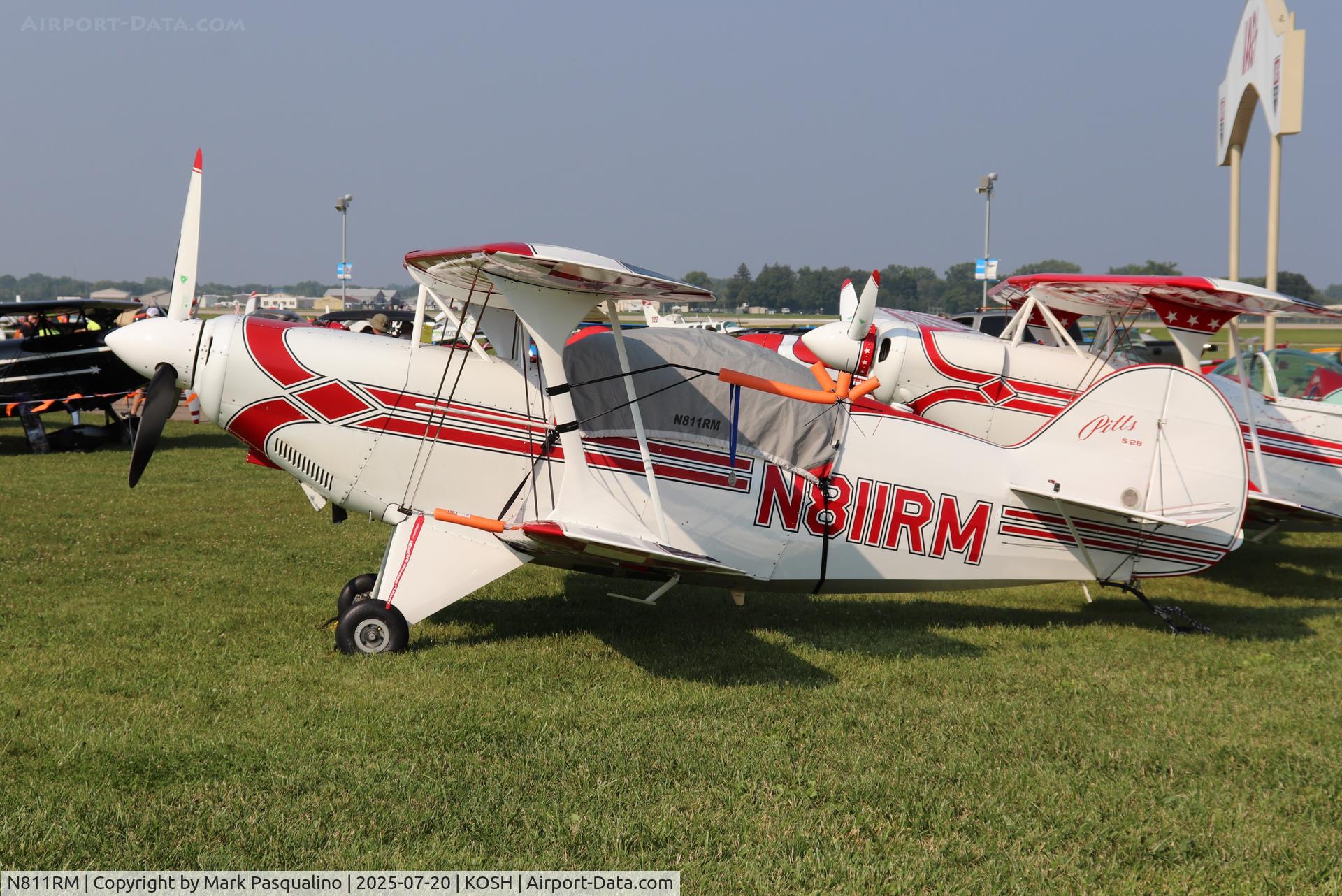 N811RM, 1995 Aviat Pitts S-2B Special C/N 5332, Pitts S-2B
