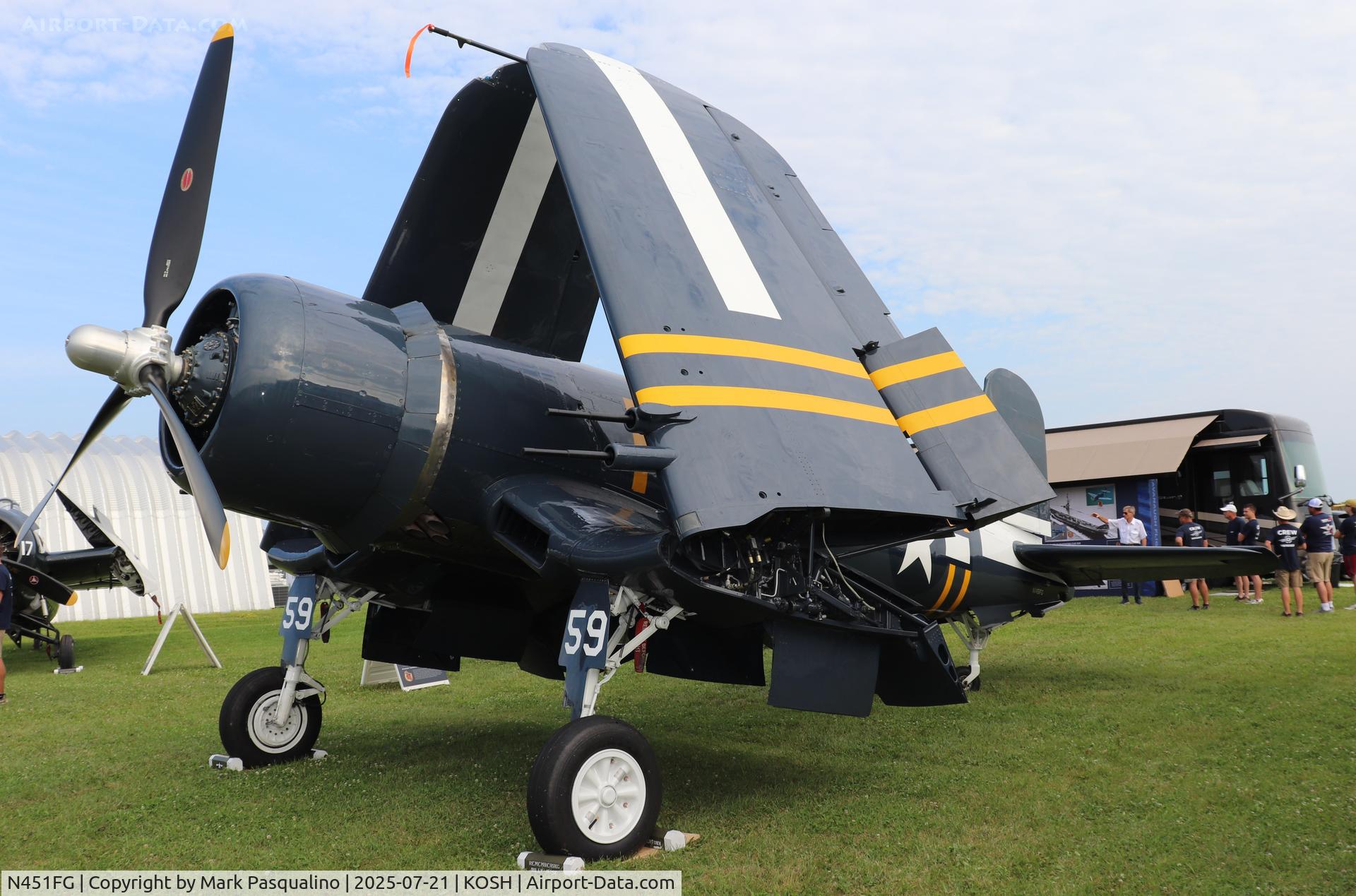 N451FG, 1945 Goodyear FG-1D Corsair C/N 3660, Goodyear FG-1D