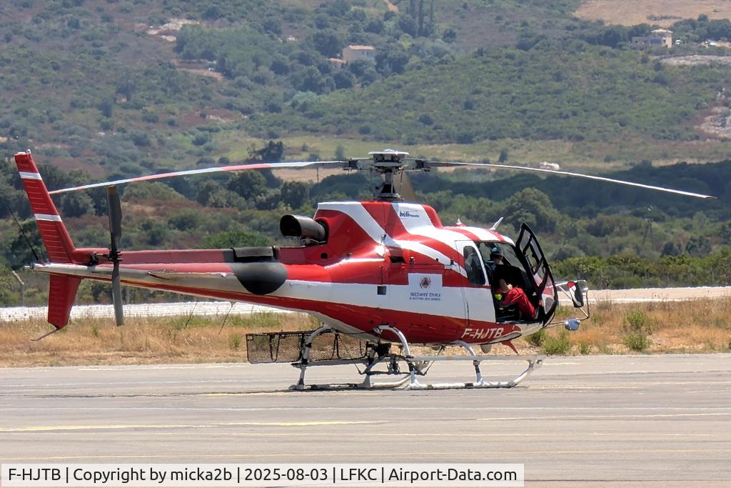 F-HJTB, 2007 Aérospatiale AS.350B3 Ecureuil C/N 4268, Parked