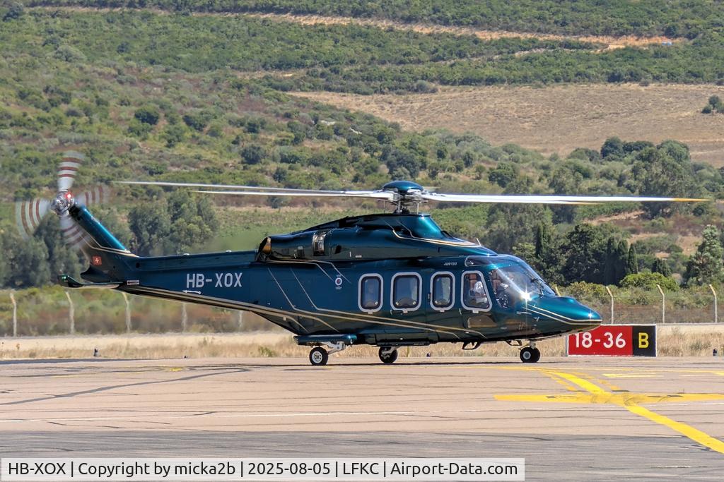 HB-XOX, 2024 Leonardo AW-139 C/N 32027, Parked