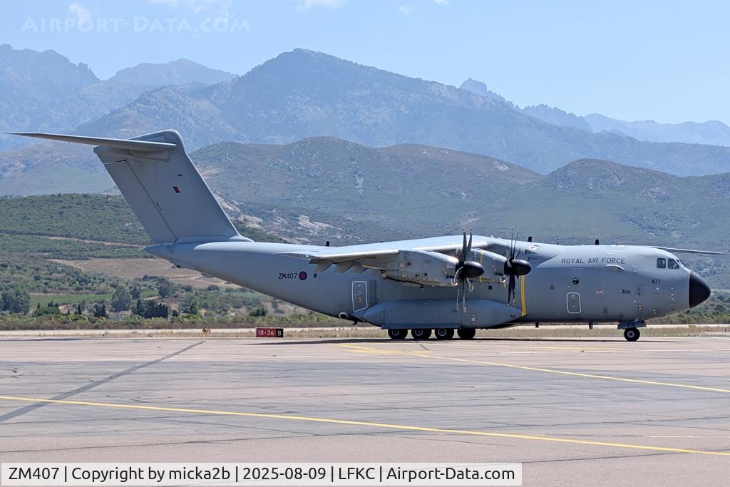 ZM407, 2015 Airbus A400M Atlas C.1 C/N 026, Taxiing