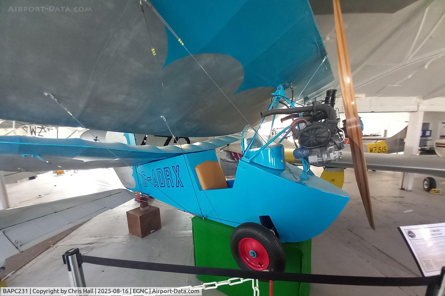 BAPC231, 1936 Mignet HM-14 Pou-du-Ciel (replica) C/N BAPC.231, Solway Aviation Museum