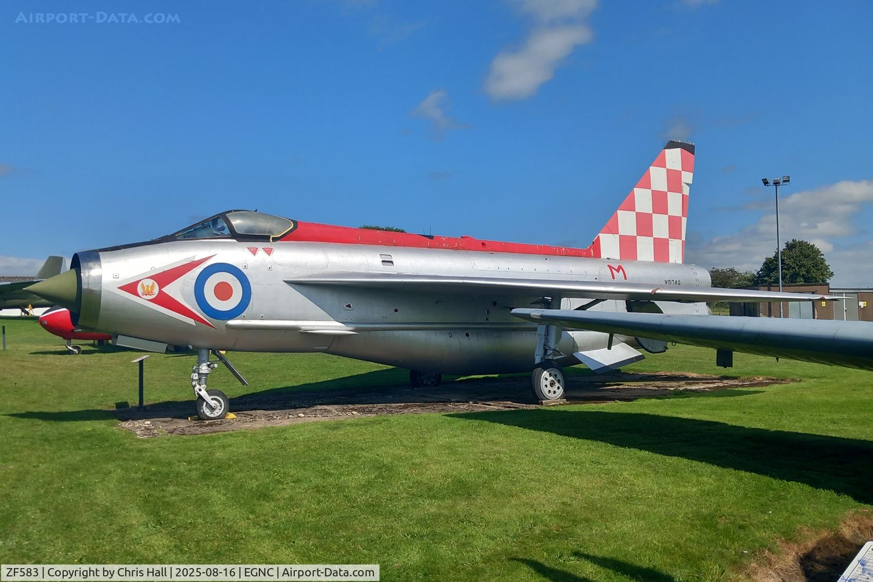 ZF583, English Electric Lightning F.53 C/N 95826, Solway Aviation Museum