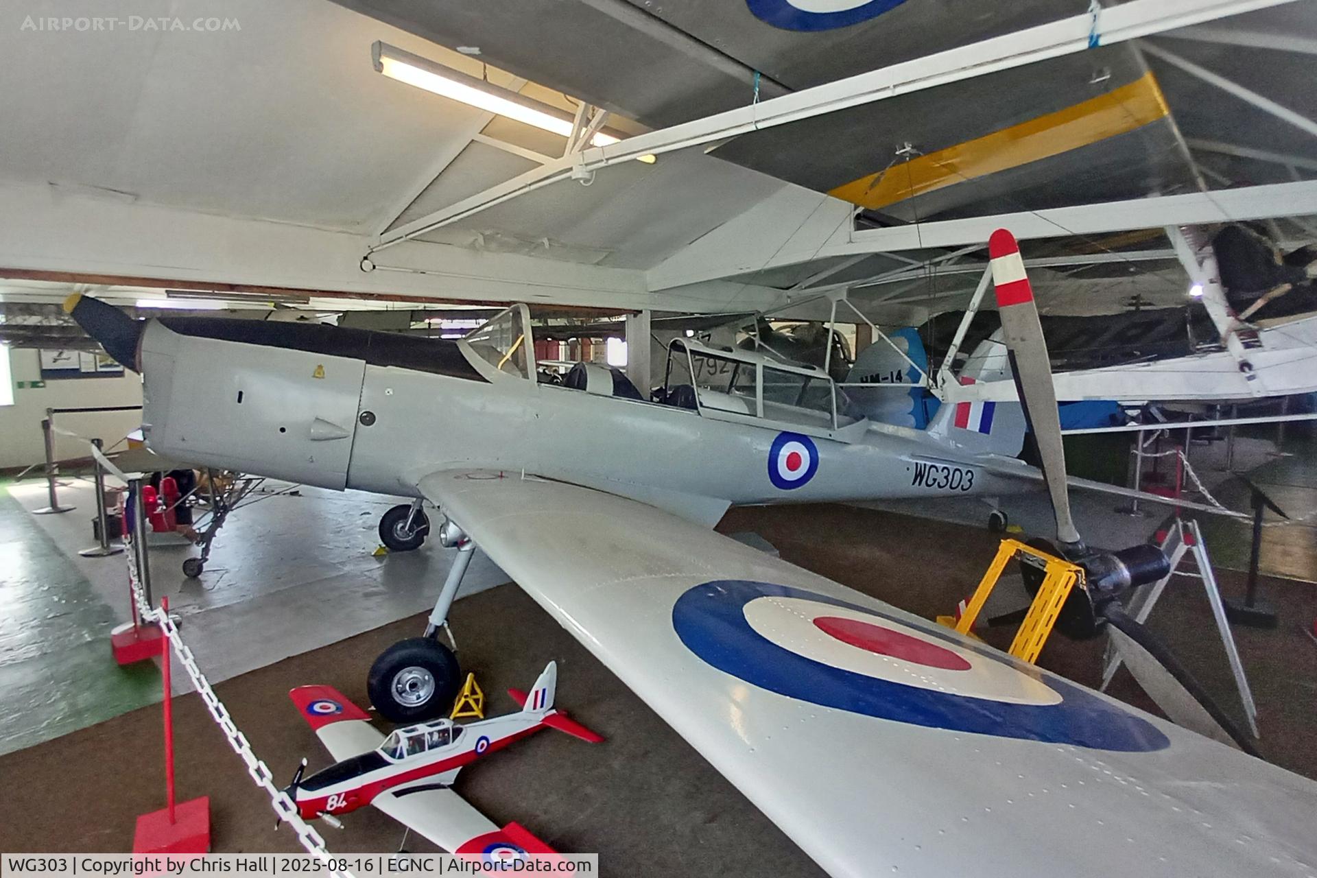 WG303, 1951 De Havilland Chipmunk T.10 C/N C1/0369/DHB.f253, Solway Aviation Museum