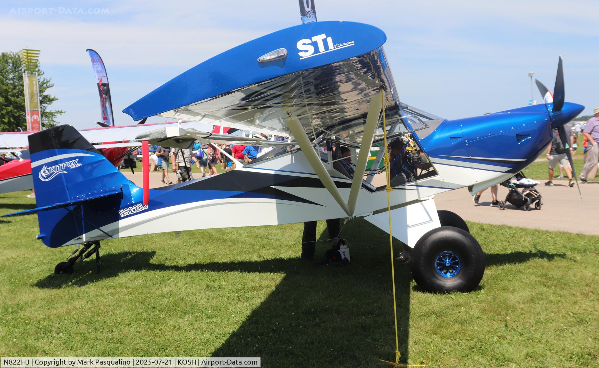 N822HJ, 2024 Kitfox S-7 STI C/N KA19207414, Kitfox S-7 STI
