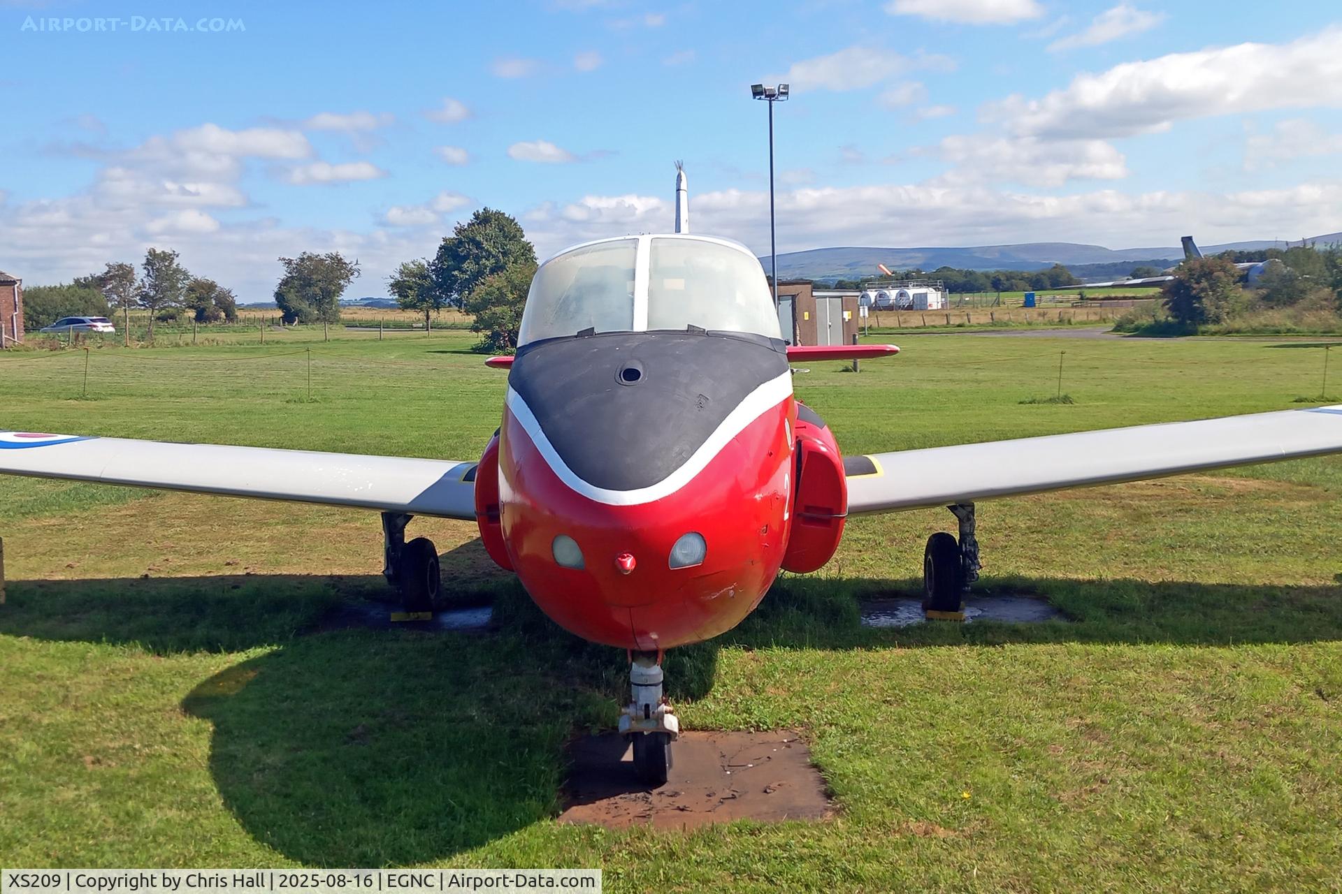 XS209, 1964 BAC 84 Jet Provost T.4 C/N PAC/W/22177, Solway Aviation Museum