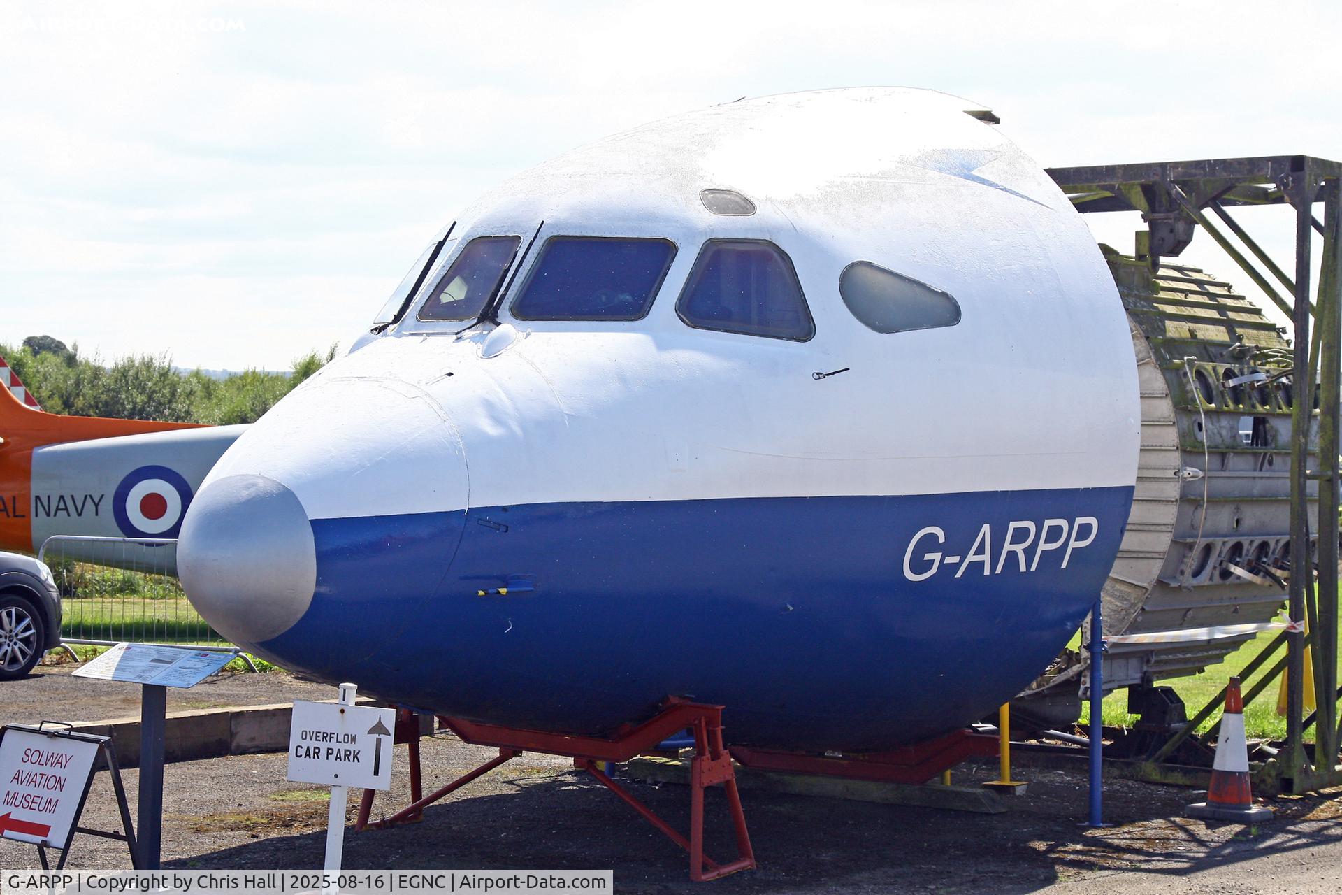 G-ARPP, 1965 Hawker Siddeley HS-121 Trident 1C C/N 2117, Solway Aviation Museum