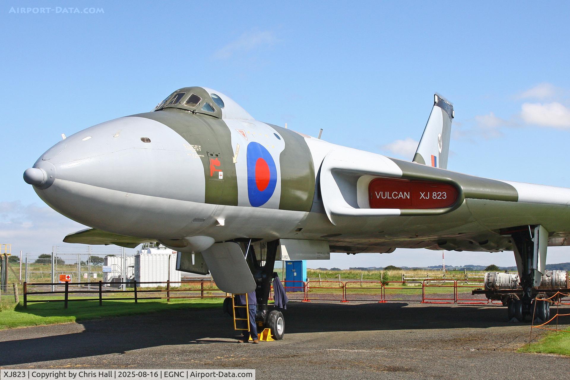 XJ823, 1961 Avro Vulcan B.2A C/N Set 23, Solway Aviation Museum