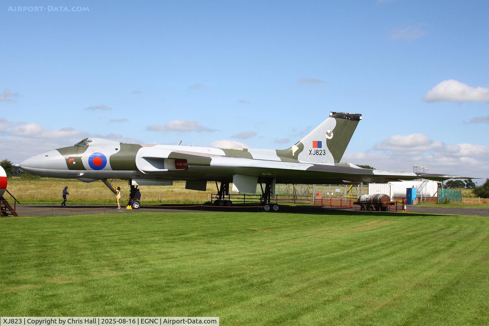 XJ823, 1961 Avro Vulcan B.2A C/N Set 23, Solway Aviation Museum