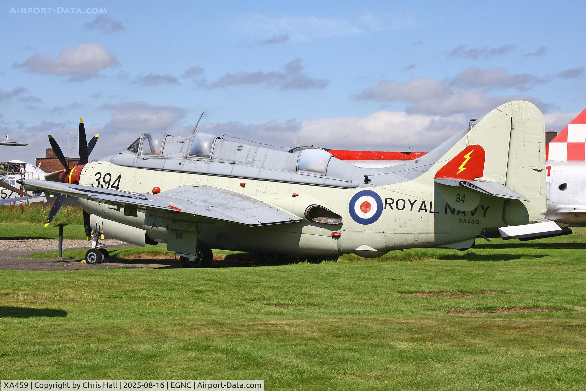 XA459, Fairey Gannet ECM.6 C/N F9312, Solway Aviation Museum