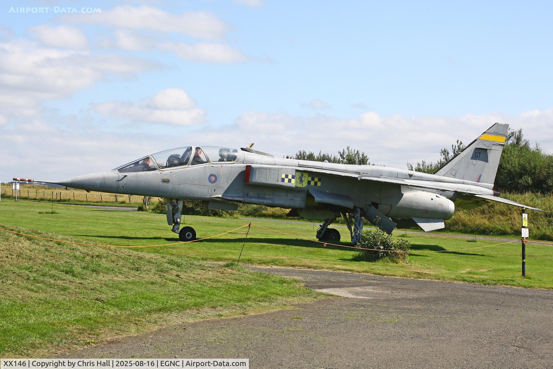 XX146, 1974 Sepecat Jaguar T.2A C/N B.11, Solway Aviation Museum