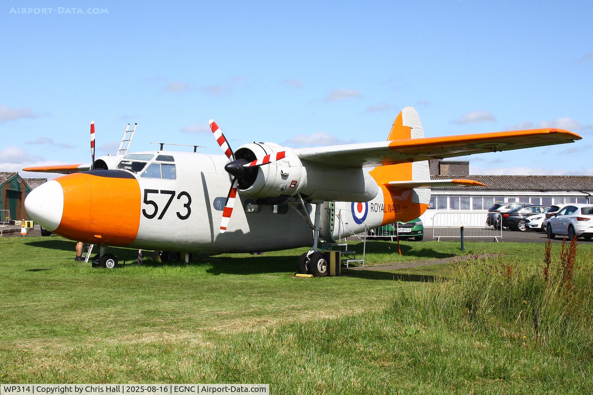 WP314, 1953 Percival P-57 Sea Prince T1 C/N P57/64, Solway Aviation Museum