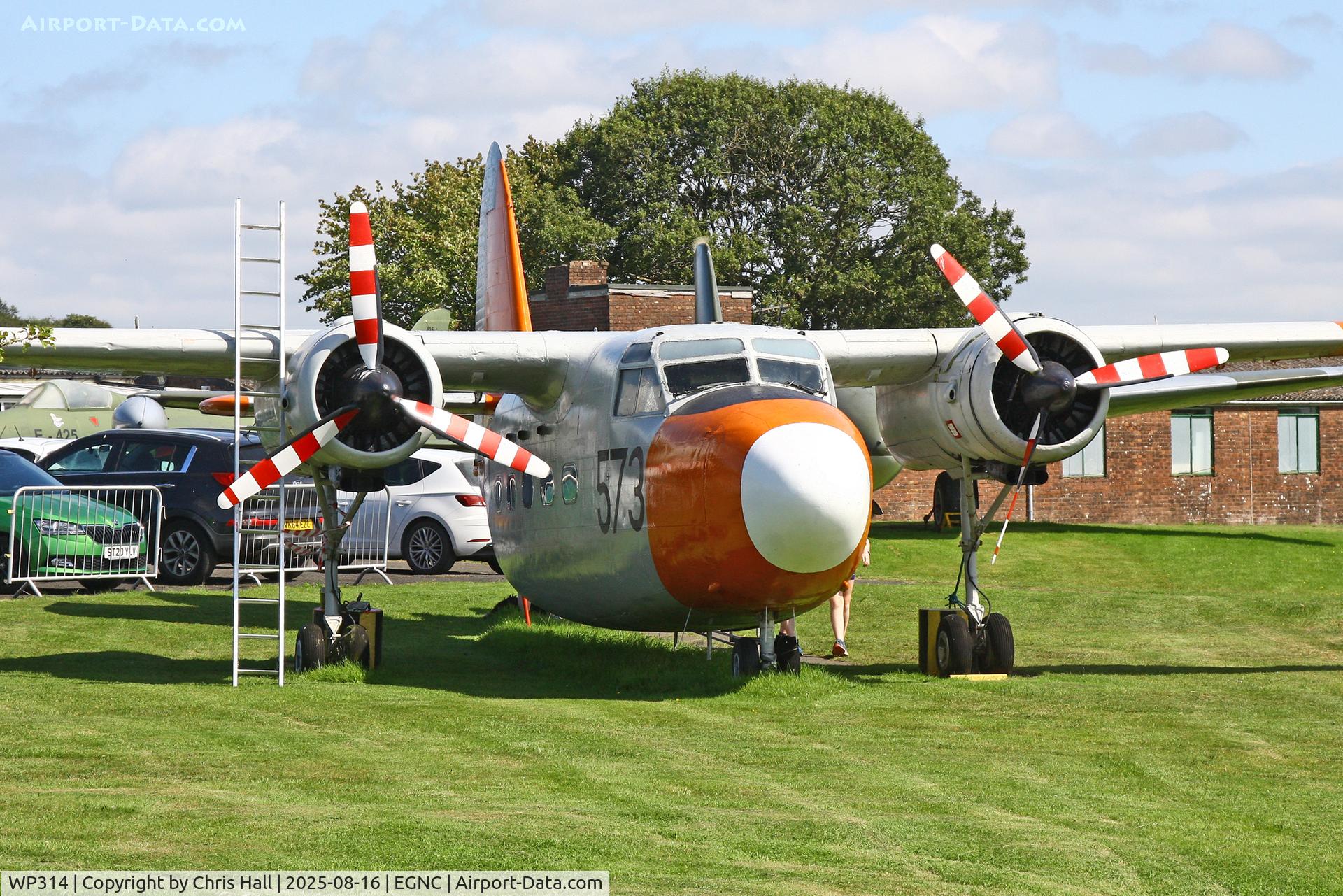 WP314, 1953 Percival P-57 Sea Prince T1 C/N P57/64, Solway Aviation Museum