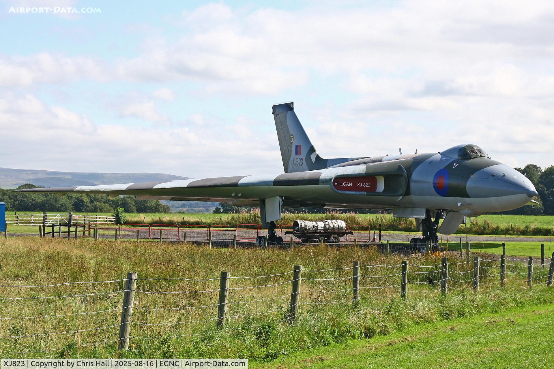 XJ823, 1961 Avro Vulcan B.2A C/N Set 23, Solway Aviation Museum