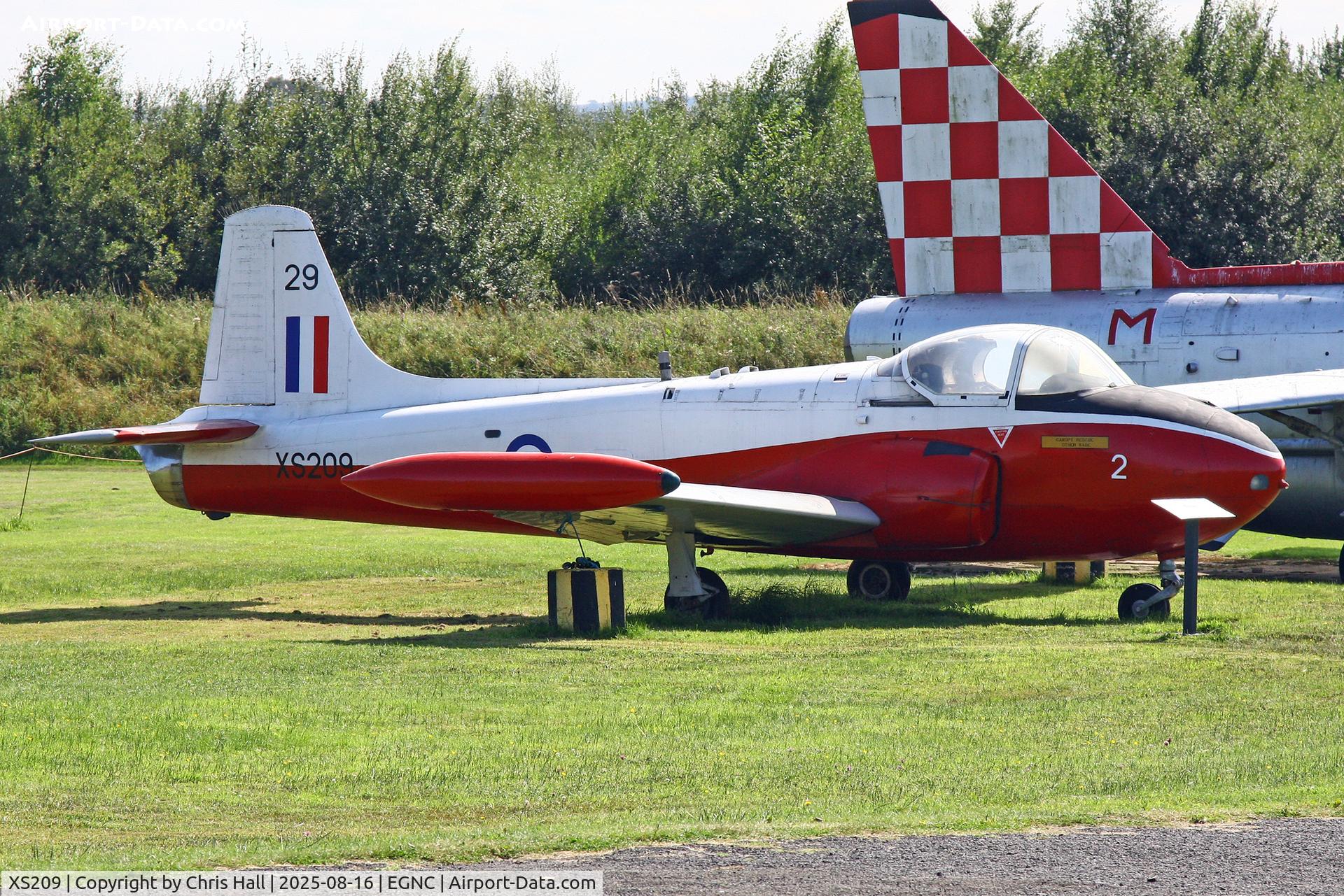 XS209, 1964 BAC 84 Jet Provost T.4 C/N PAC/W/22177, Solway Aviation Museum