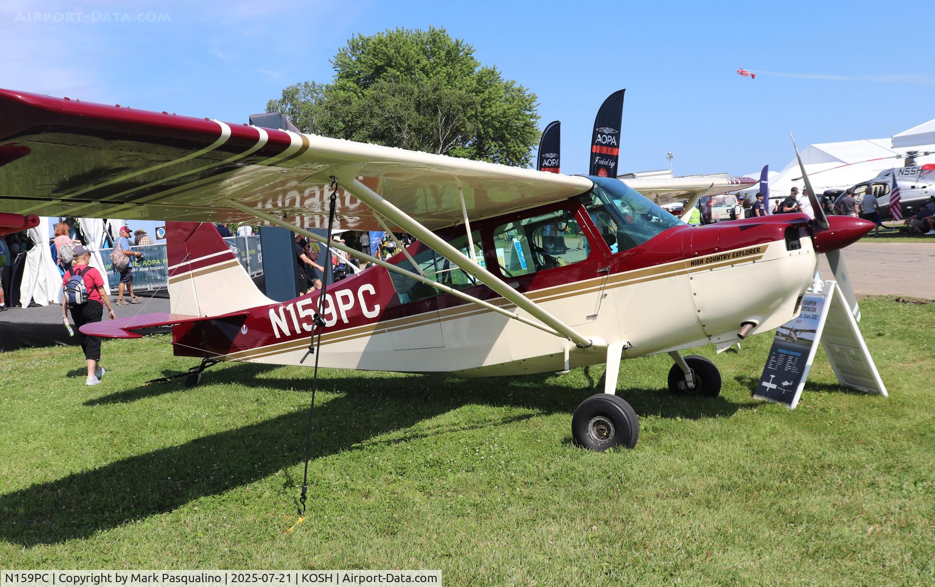 N159PC, 2006 American Champion 7GCBC C/N 1418-2006, American Champion 7GCBC