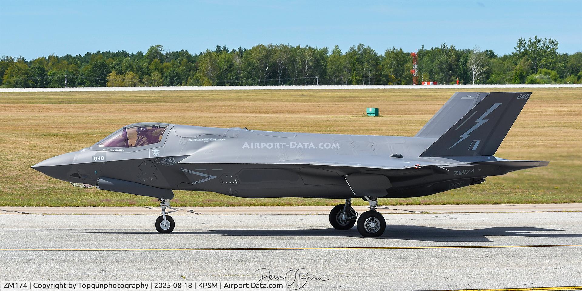 ZM174, 2025 Lockheed Martin F-35B Lightning II C/N BK-40, ASCOT9202