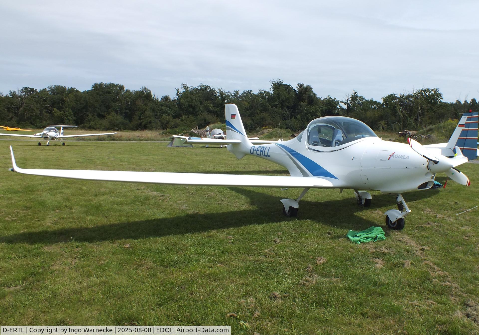 D-ERTL, 1998 Diamond DA-20A-1 Katana C/N 10326, Diamond DA-20A-1 Katana at Bienenfarm airfield during the 2025 Quax Bücker-Treffen (Bücker-Meeting) and Vintage Aerobatic World Championships