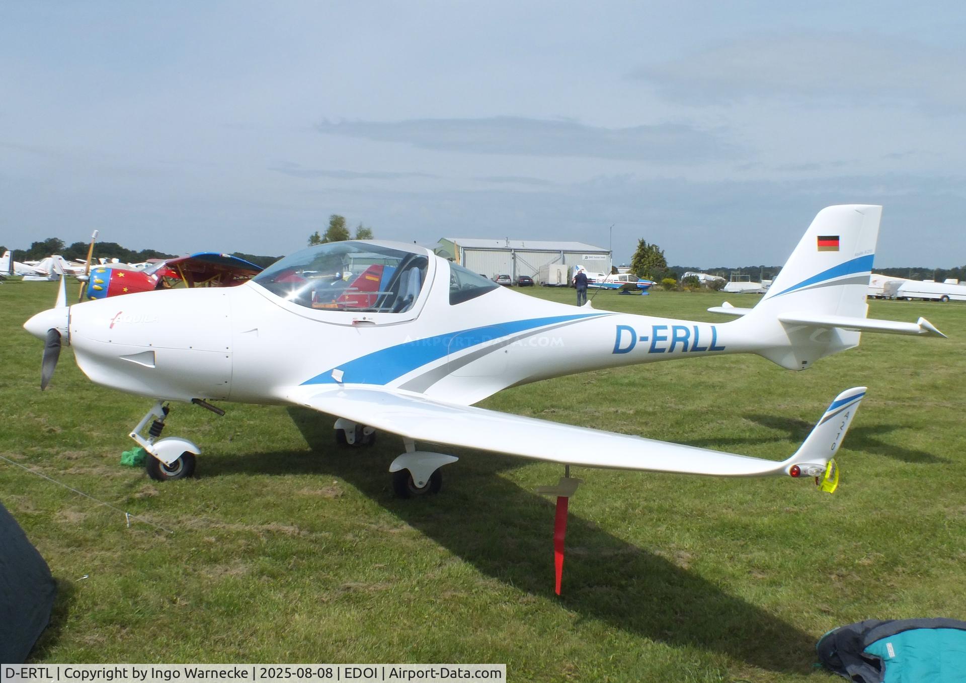 D-ERTL, 1998 Diamond DA-20A-1 Katana C/N 10326, Diamond DA-20A-1 Katana at Bienenfarm airfield during the 2025 Quax Bücker-Treffen (Bücker-Meeting) and Vintage Aerobatic World Championships