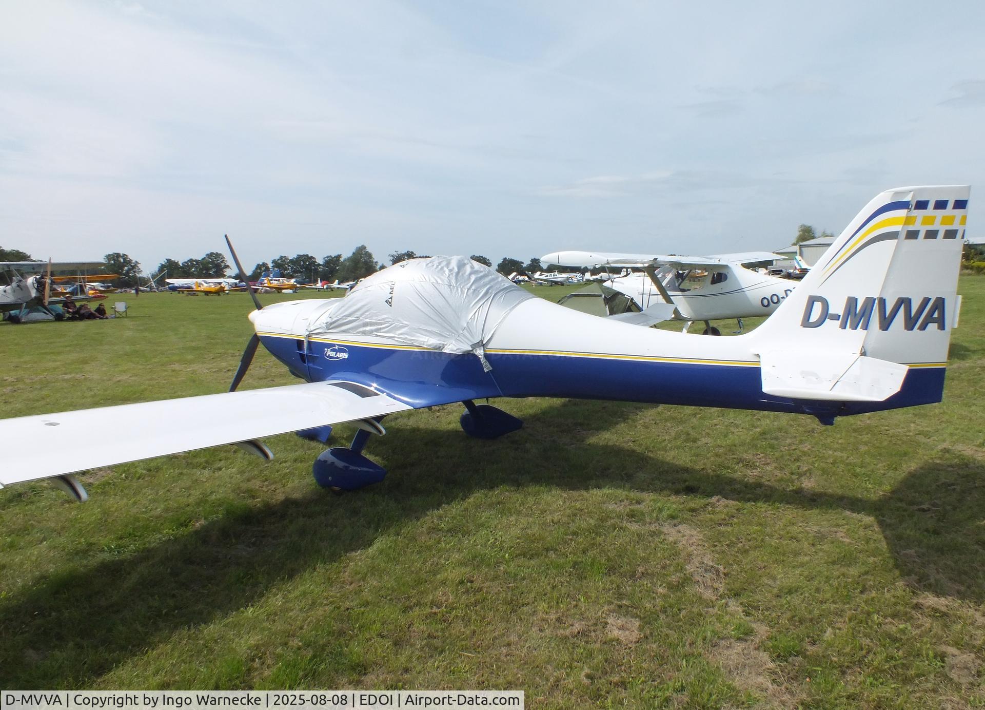 D-MVVA, 2004 B & F Technik FK-14 Polaris C/N 014-042, B & F Technik FK-14 Polaris at Bienenfarm airfield during the 2025 Quax Bücker-Treffen (Bücker-Meeting) and Vintage Aerobatic World Championships