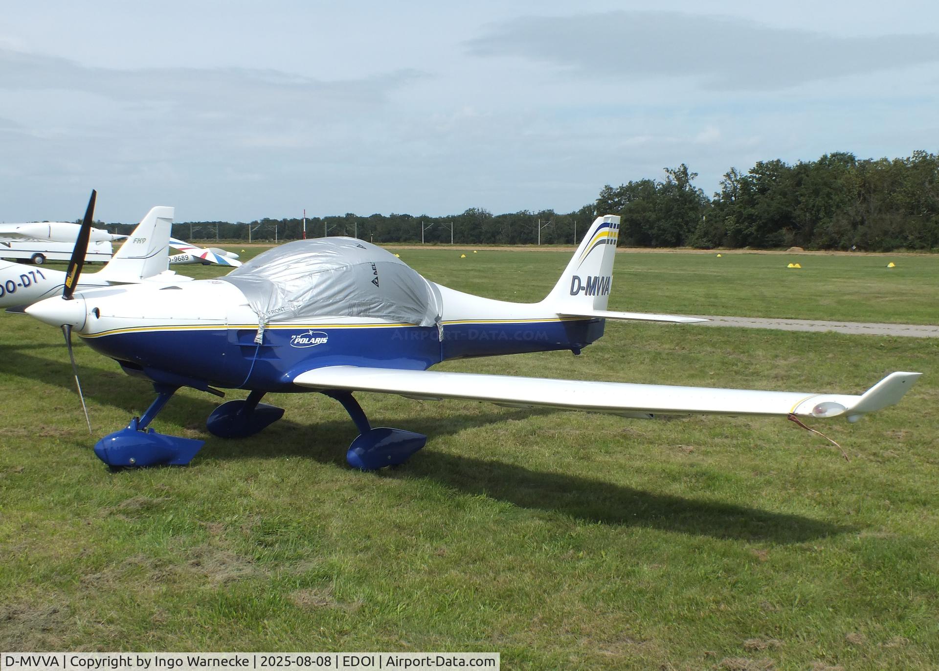 D-MVVA, 2004 B & F Technik FK-14 Polaris C/N 014-042, B & F Technik FK-14 Polaris at Bienenfarm airfield during the 2025 Quax Bücker-Treffen (Bücker-Meeting) and Vintage Aerobatic World Championships