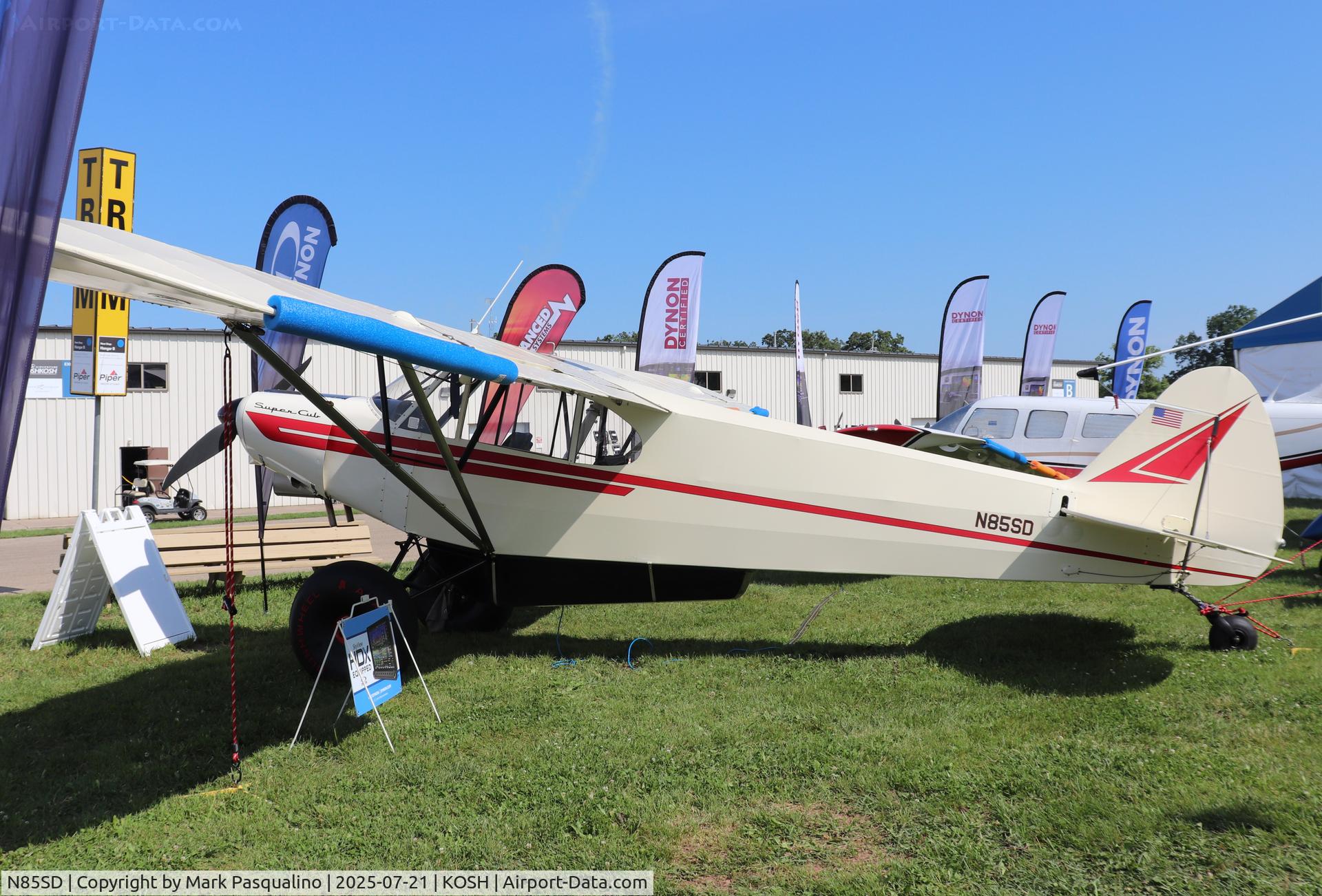 N85SD, 1985 Piper PA-18 Super Cub Replica C/N 705-85, Piper PA-18 Super Cub Replica