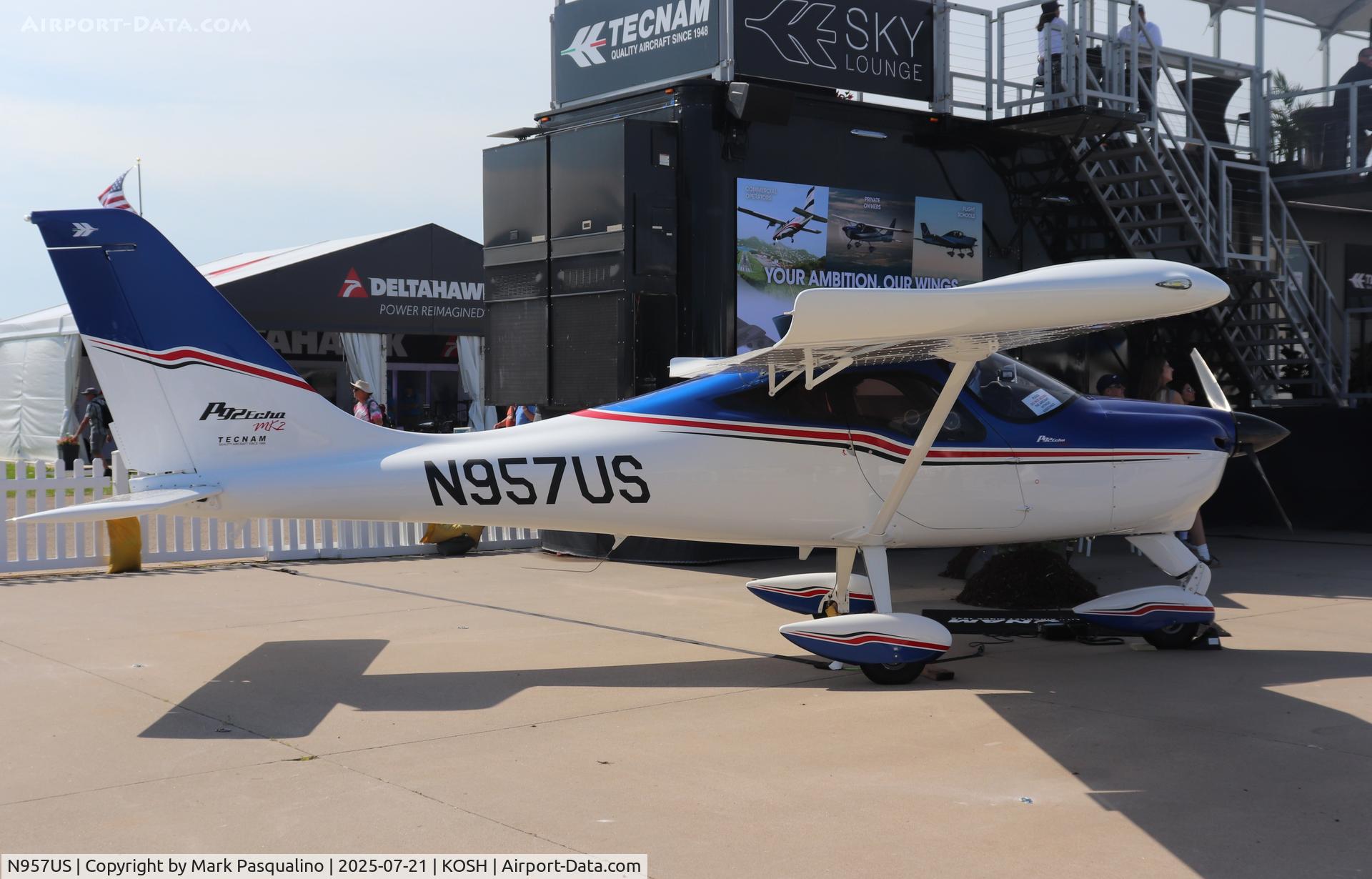 N957US, 2024 Tecnam P92 Echo Mk II C/N 1759, Tecnam P92 Echo MKII