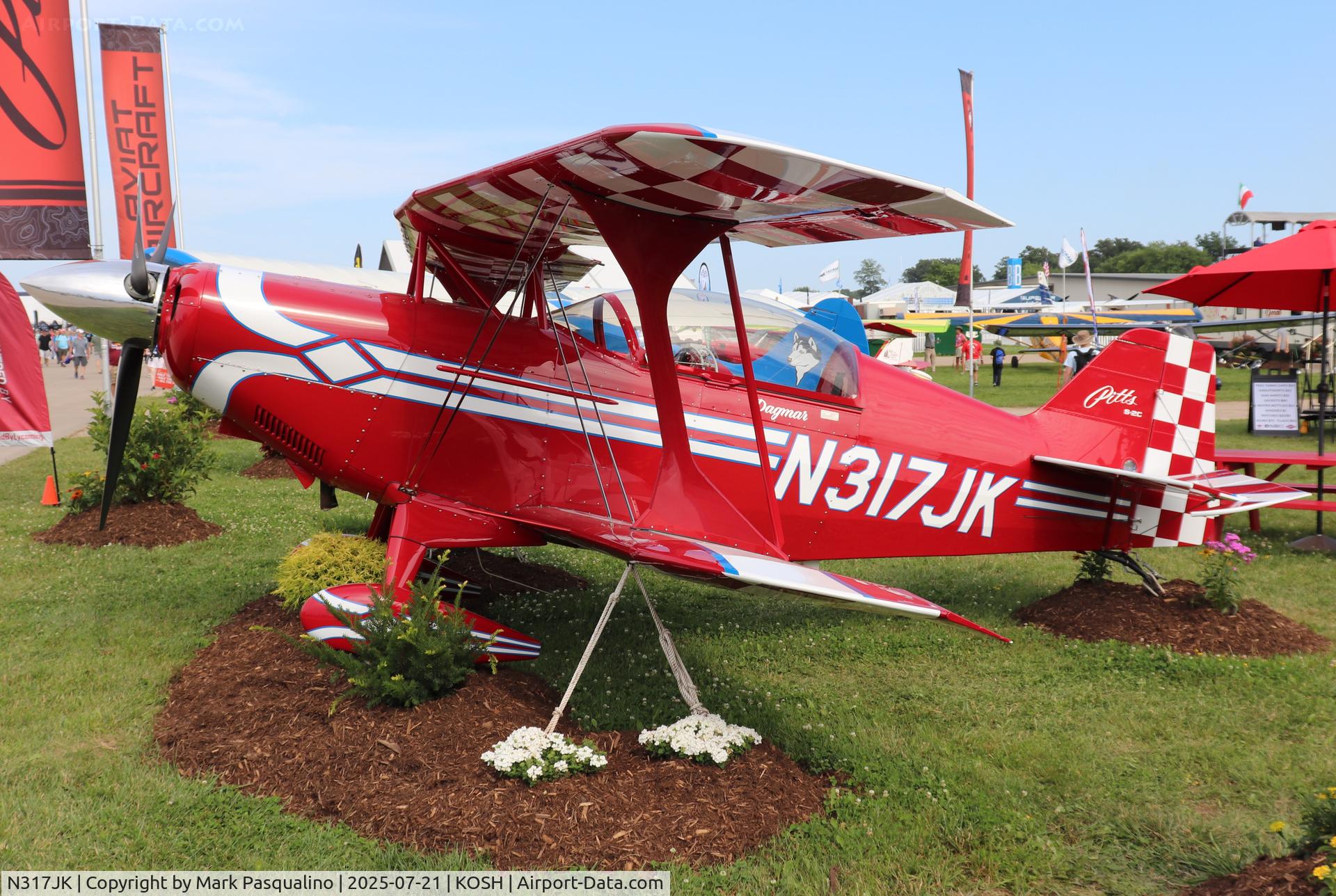 N317JK, 2008 Aviat Pitts S-2C Special C/N 6081, Pitts S-2C