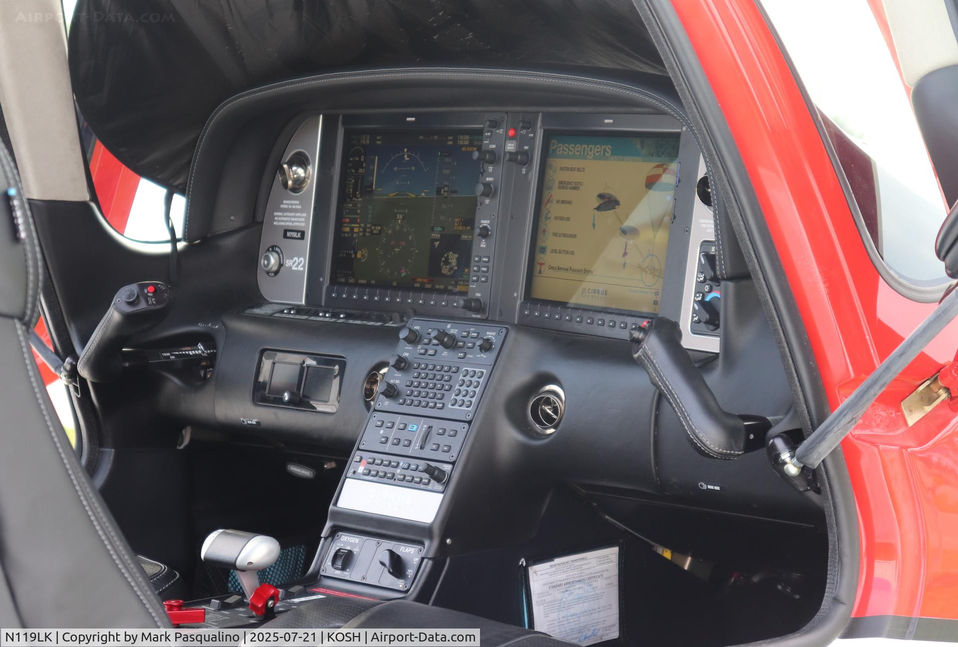 N119LK, 2016 Cirrus SR22 Carbon C/N 4366, Cirrus SR22 Carbon