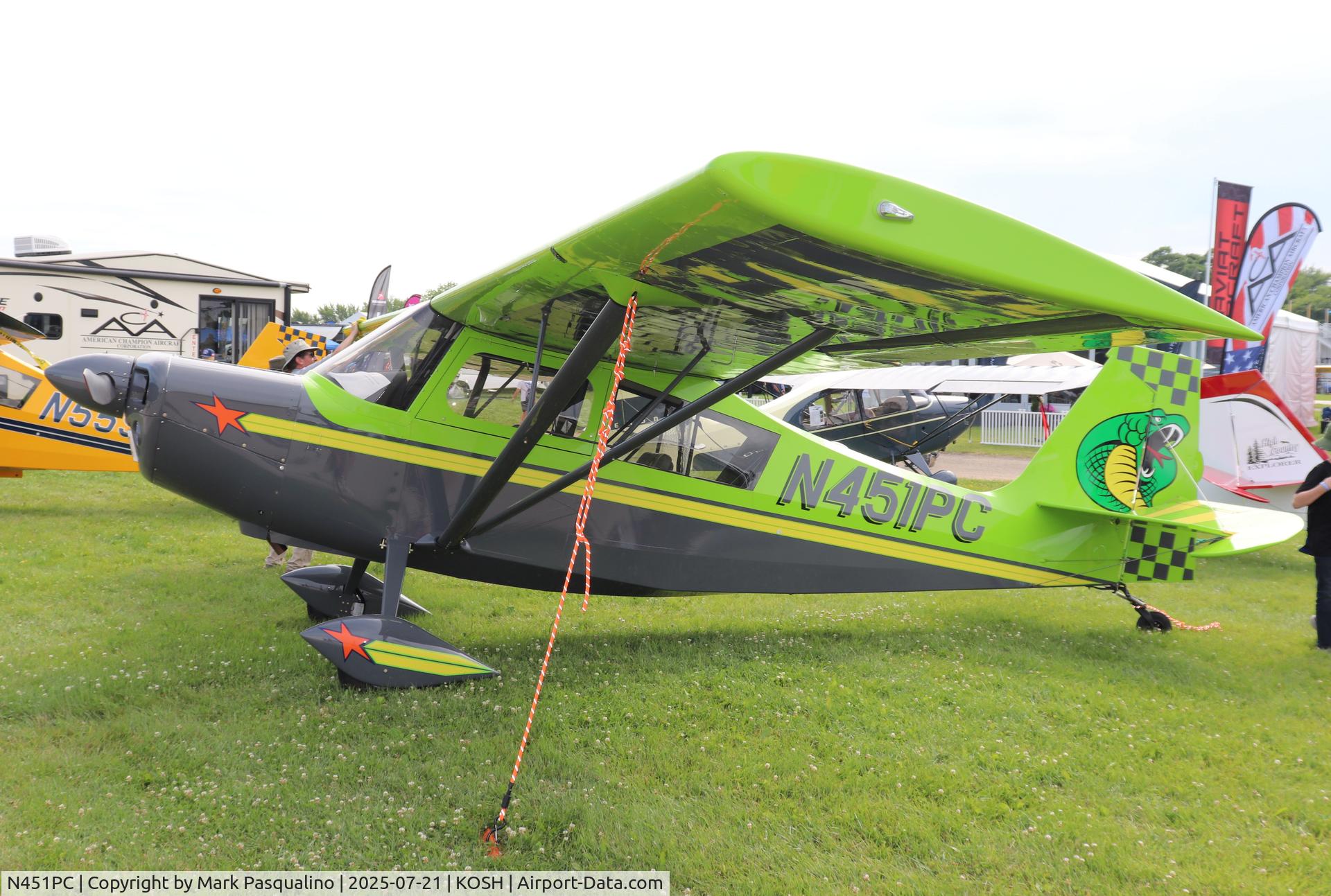 N451PC, 2024 American Champion 8KCAB Decathlon C/N 1220-2024, American Champion 8KCAB