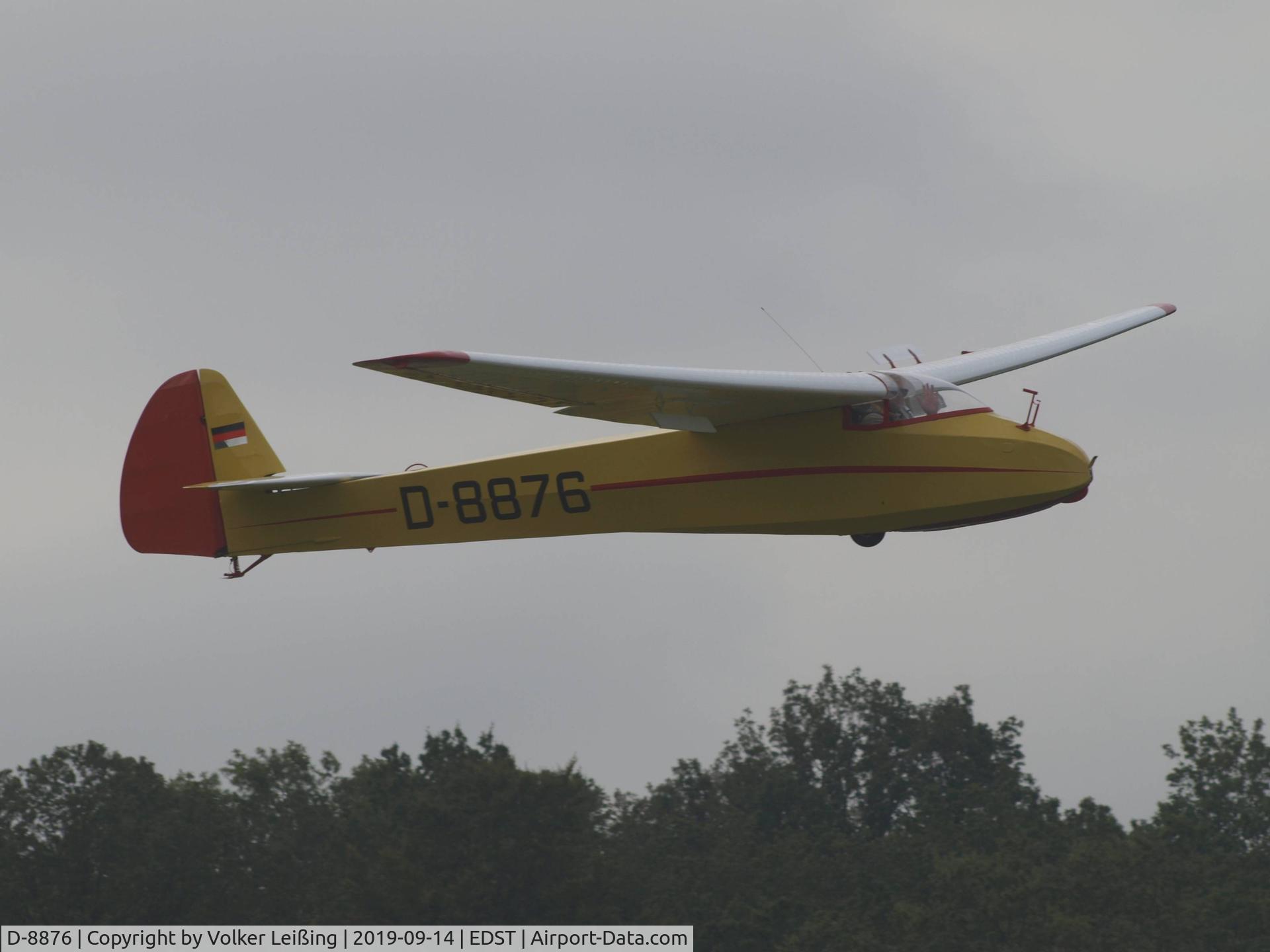 D-8876, 1944 Akaflieg München Mü 13d C/N 1, landing
