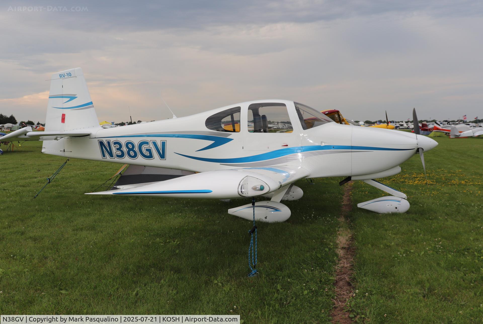 N38GV, 2010 Vans RV-10 C/N 40850, Vans RV-10