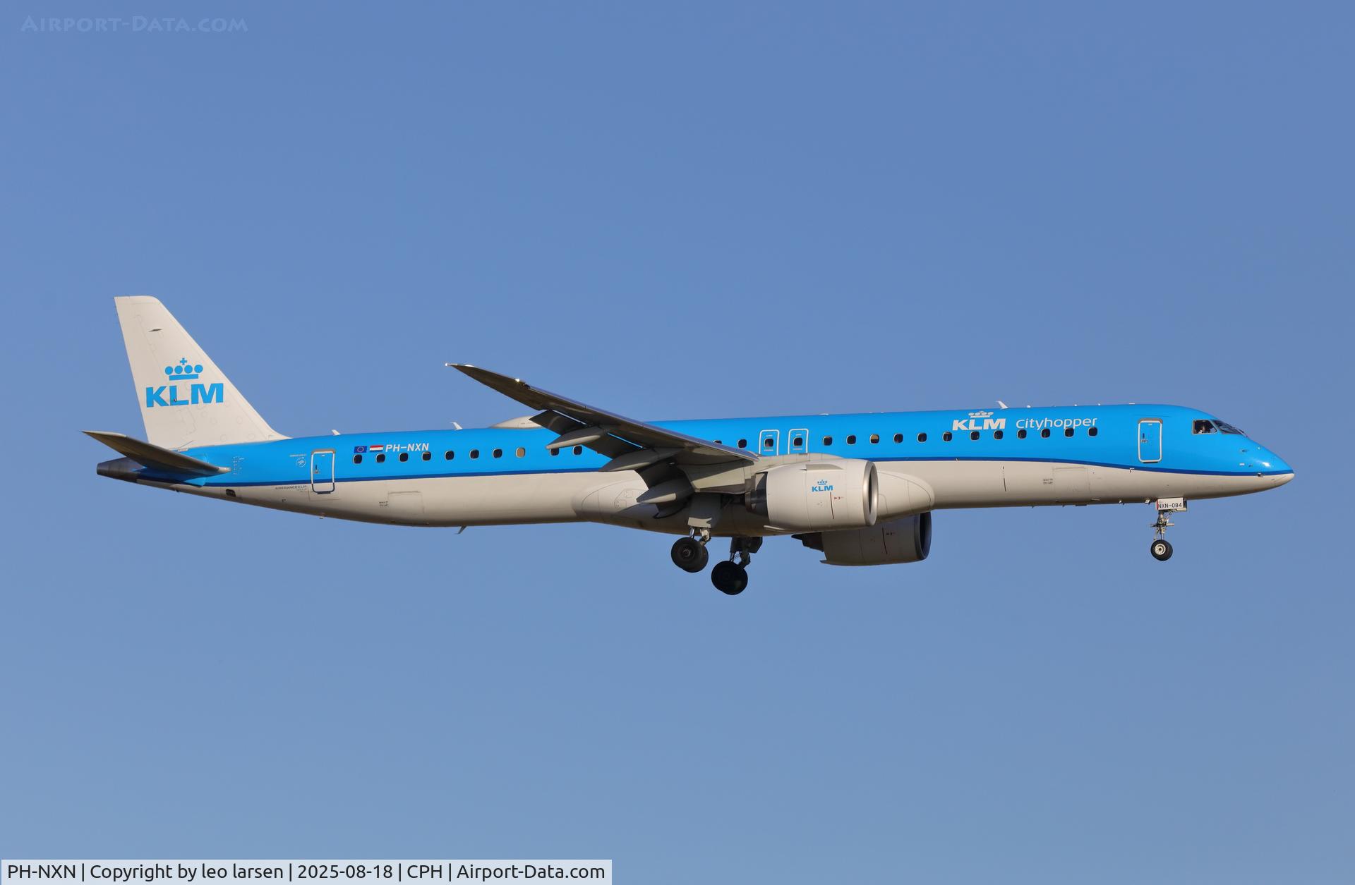 PH-NXN, 2022 Embraer E195-E2 C/N 19020084, Copenhagen 18.8.2025