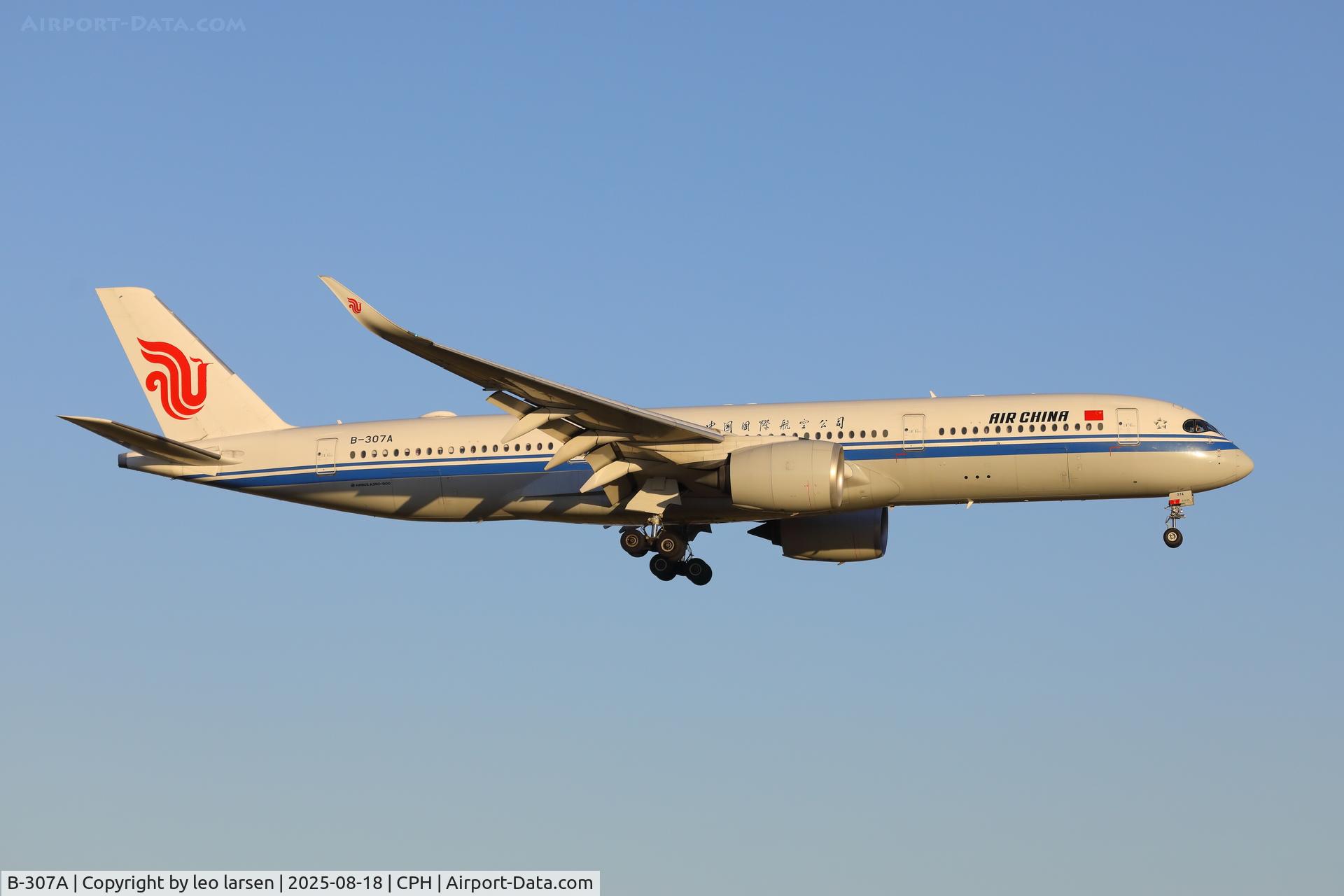 B-307A, 2018 Airbus A350-941 C/N 268, Copenhagen 18.8.2025