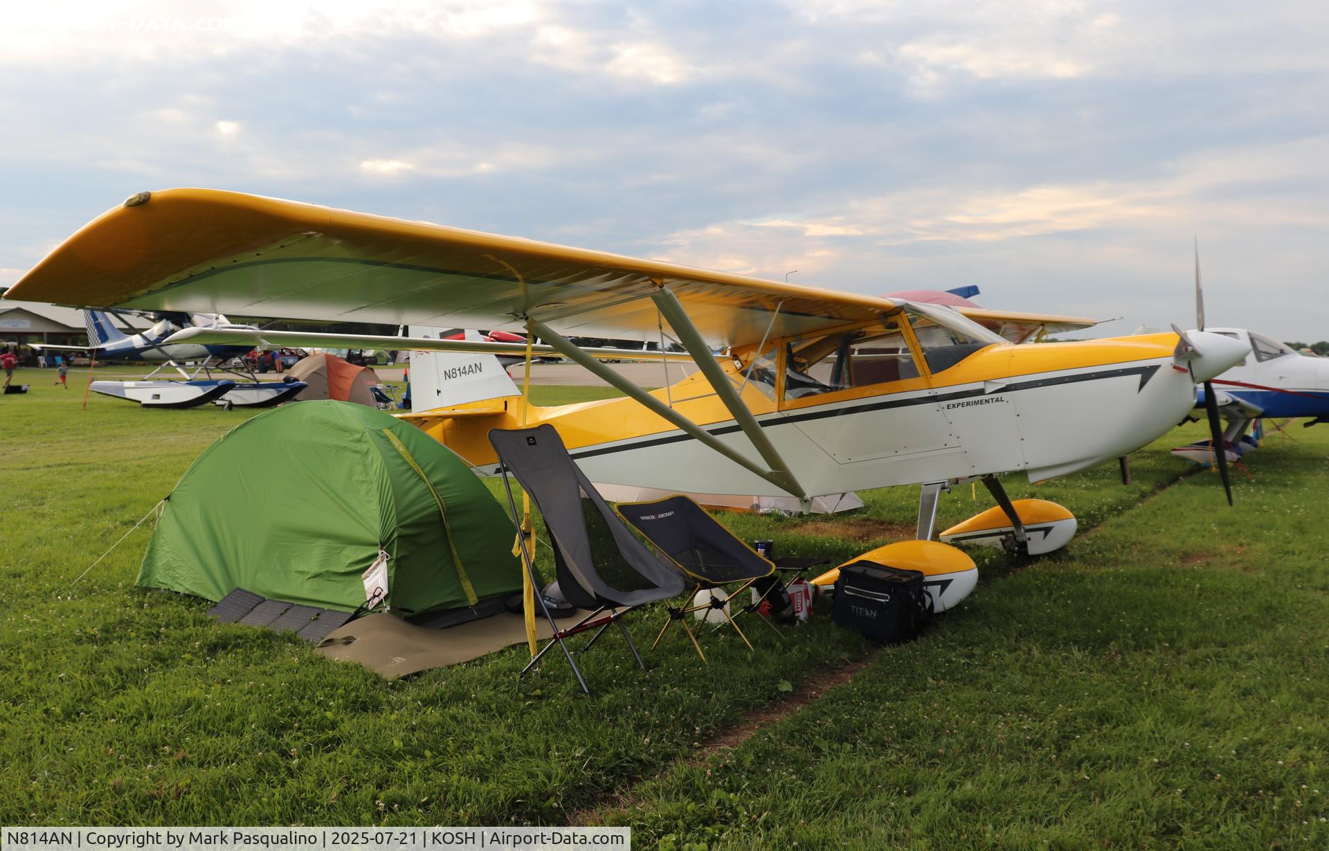 N814AN, 2014 Kitfox S7 C/N S70202005, Kitfox S7