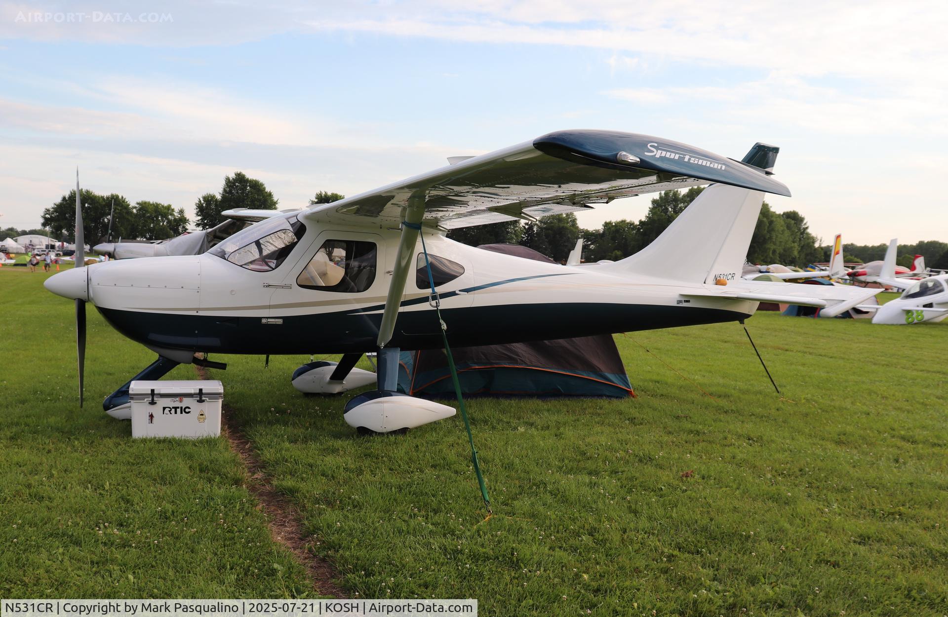N531CR, 2020 Glasair Sportsman GS-2 C/N 7169, Glasair Sportsman GS-2