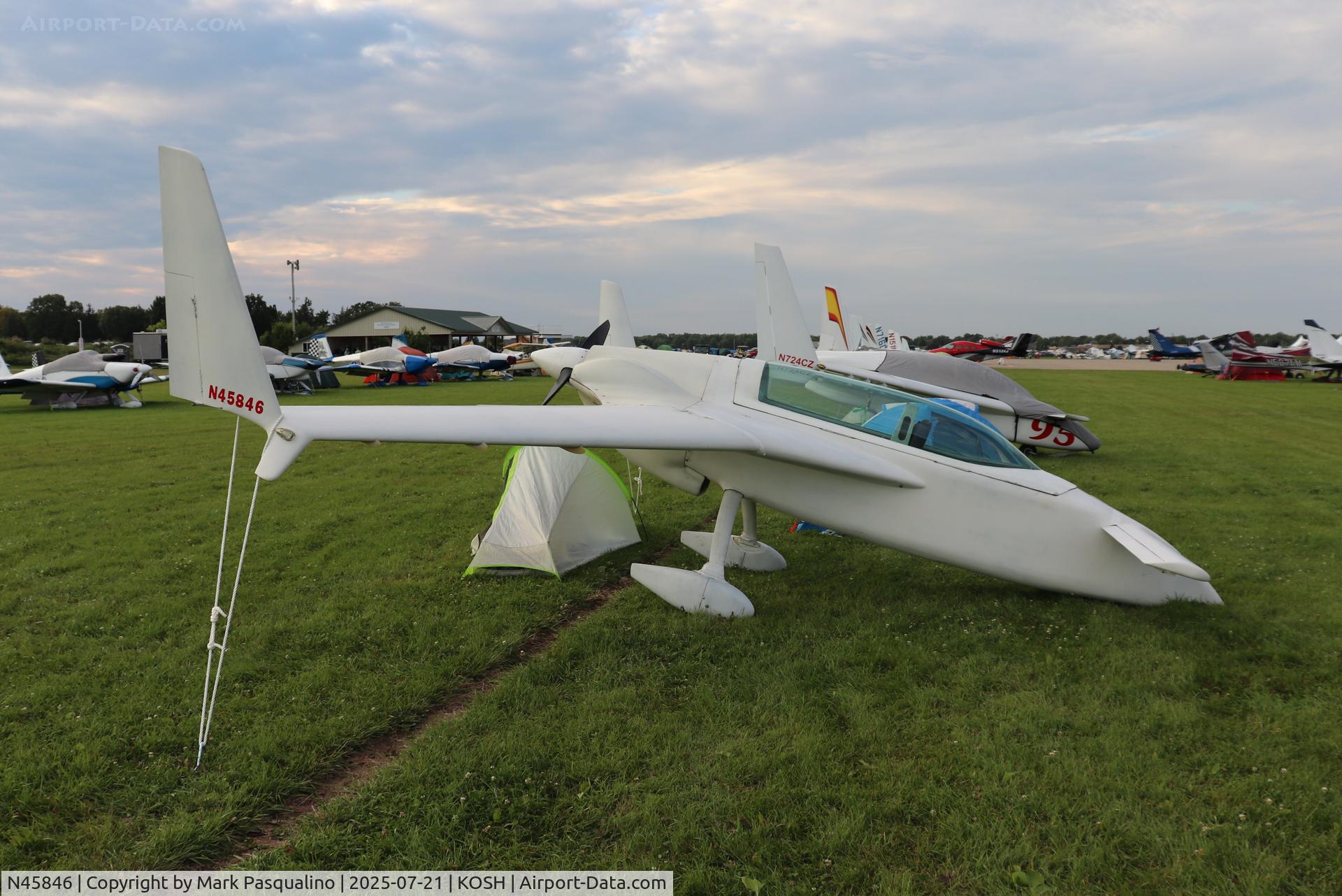 N45846, 1979 Rutan VariEze C/N 156, Rutan VariEze