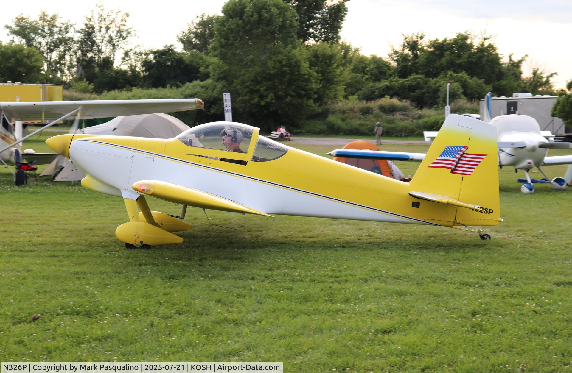 N326P, Vans RV-7 C/N 72077, Vans RV-7