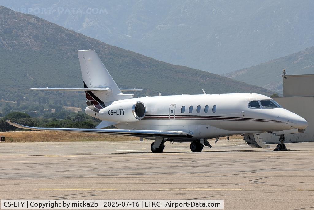 CS-LTY, 2023 Cessna 680A  Citation Latitude C/N 680A-0348, Parked