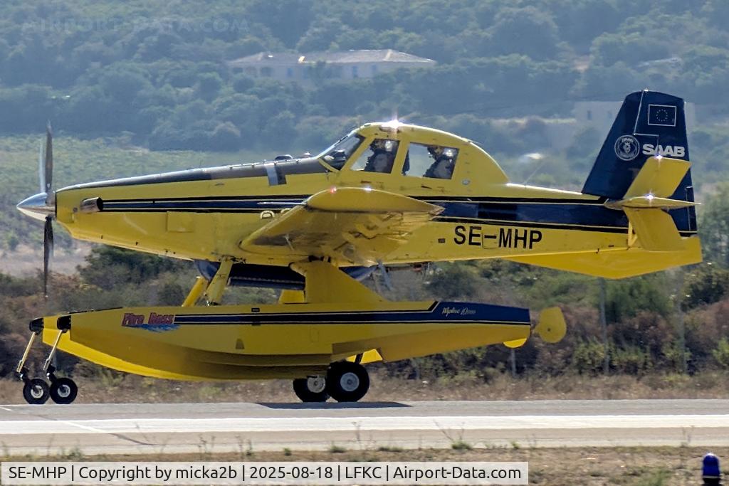 SE-MHP, Air Tractor AT-802F Fire Boss C/N 802-0849, Take off