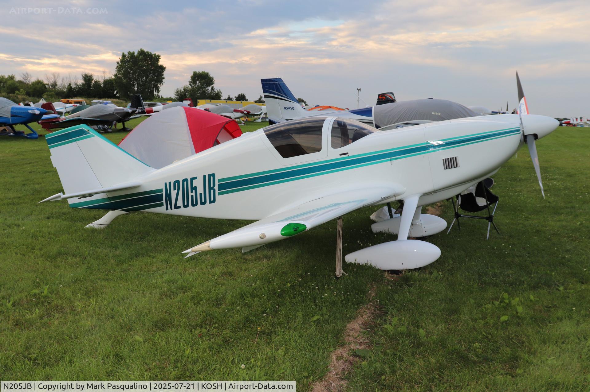N205JB, 1992 Stoddard-Hamilton Glasair SH-2 C/N 713TD, Glasair SH-2