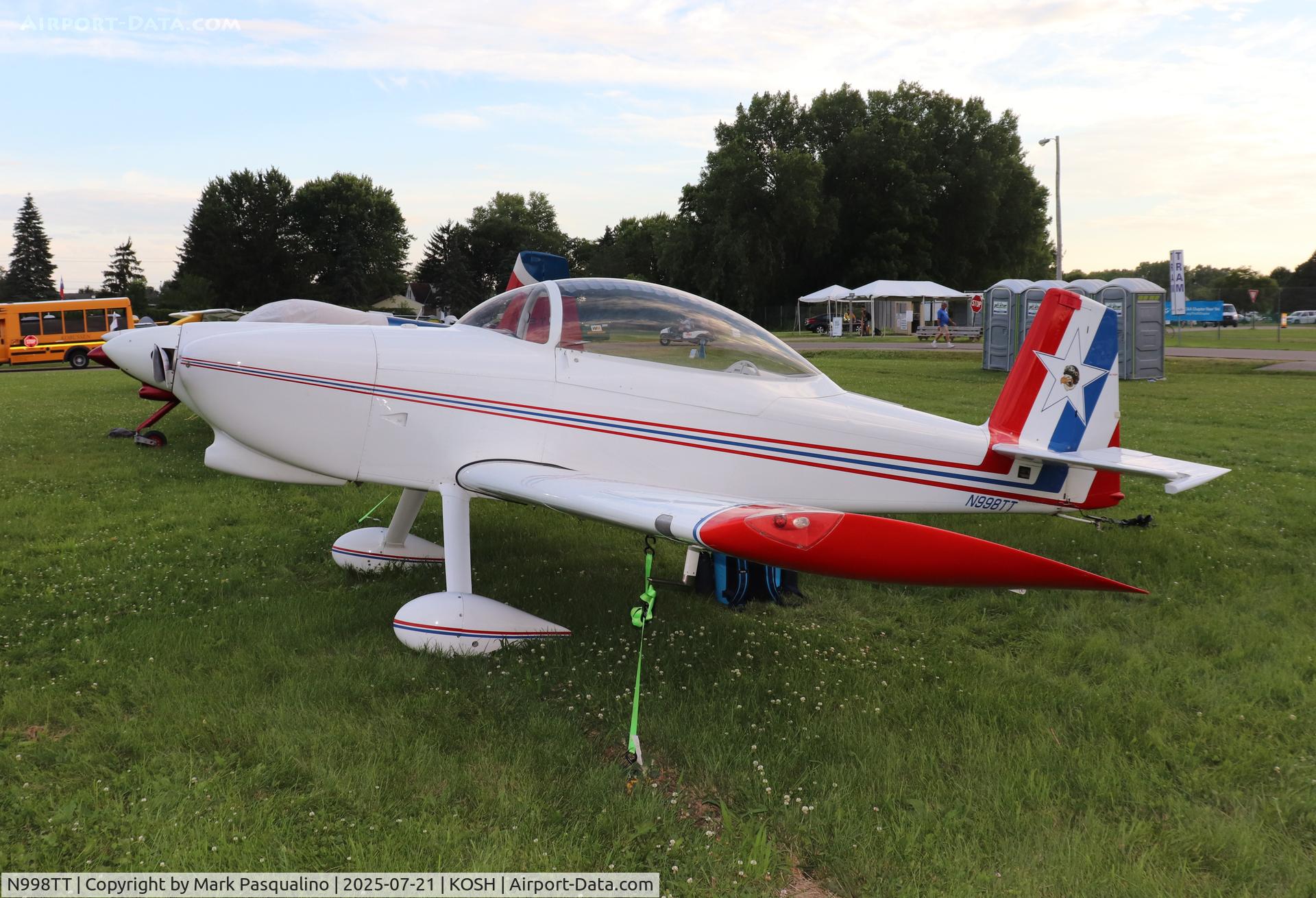N998TT, 1998 Vans RV-8 C/N 80326, Vans RV-8