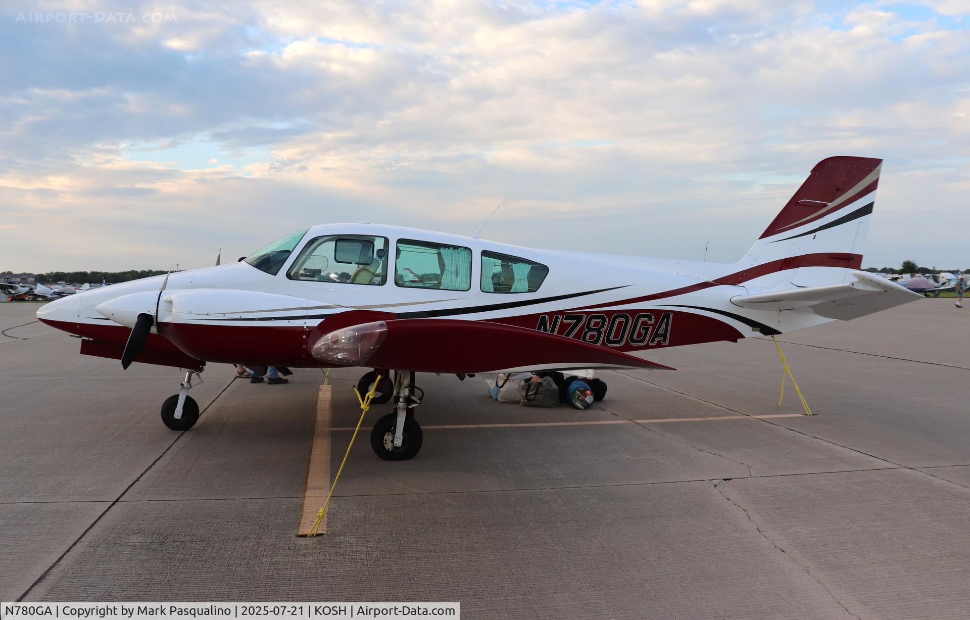 N780GA, 1978 Grumman American GA-7 Cougar C/N GA7-0067, Grumman American GA-7