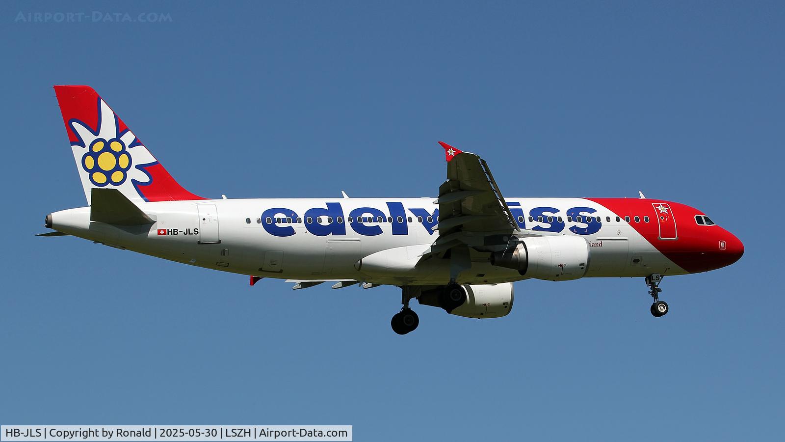HB-JLS, 2012 Airbus A320-214 C/N 5069, at zrh