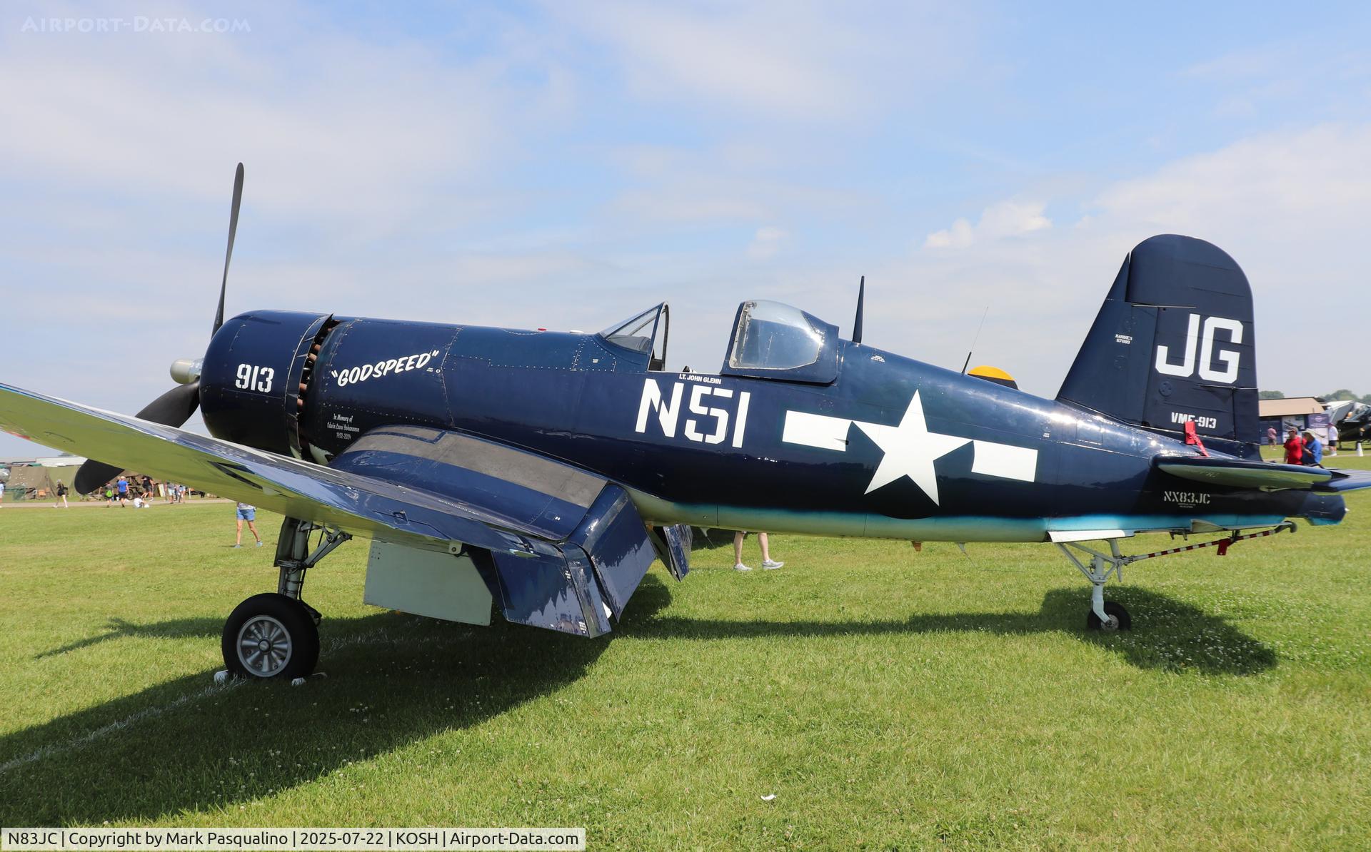 N83JC, 1943 Goodyear FG-1D Corsair C/N 67089, Goodyear FG-1D