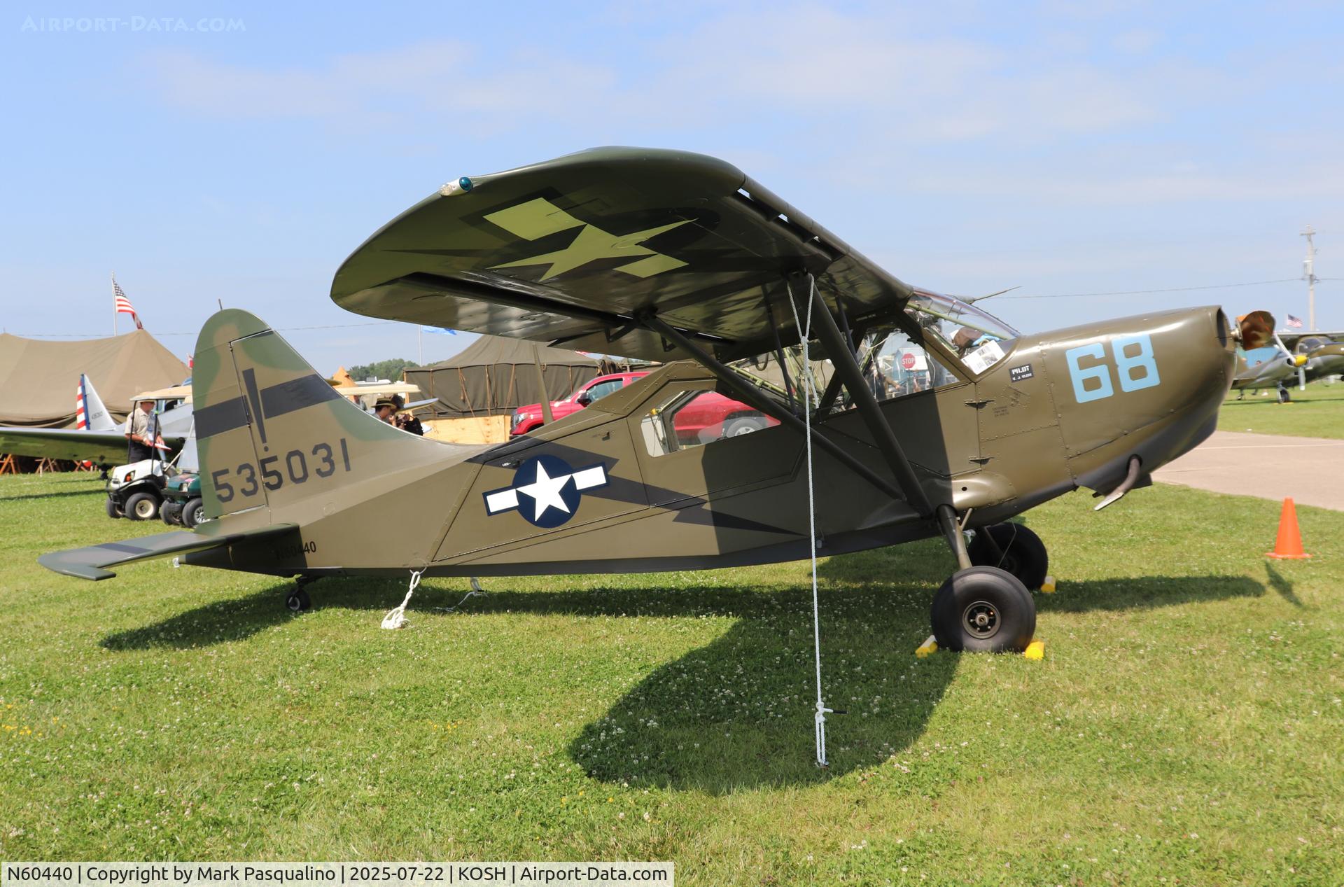 N60440, 1945 Stinson L-5G Sentinel C/N 4010, Stinson L-5G
