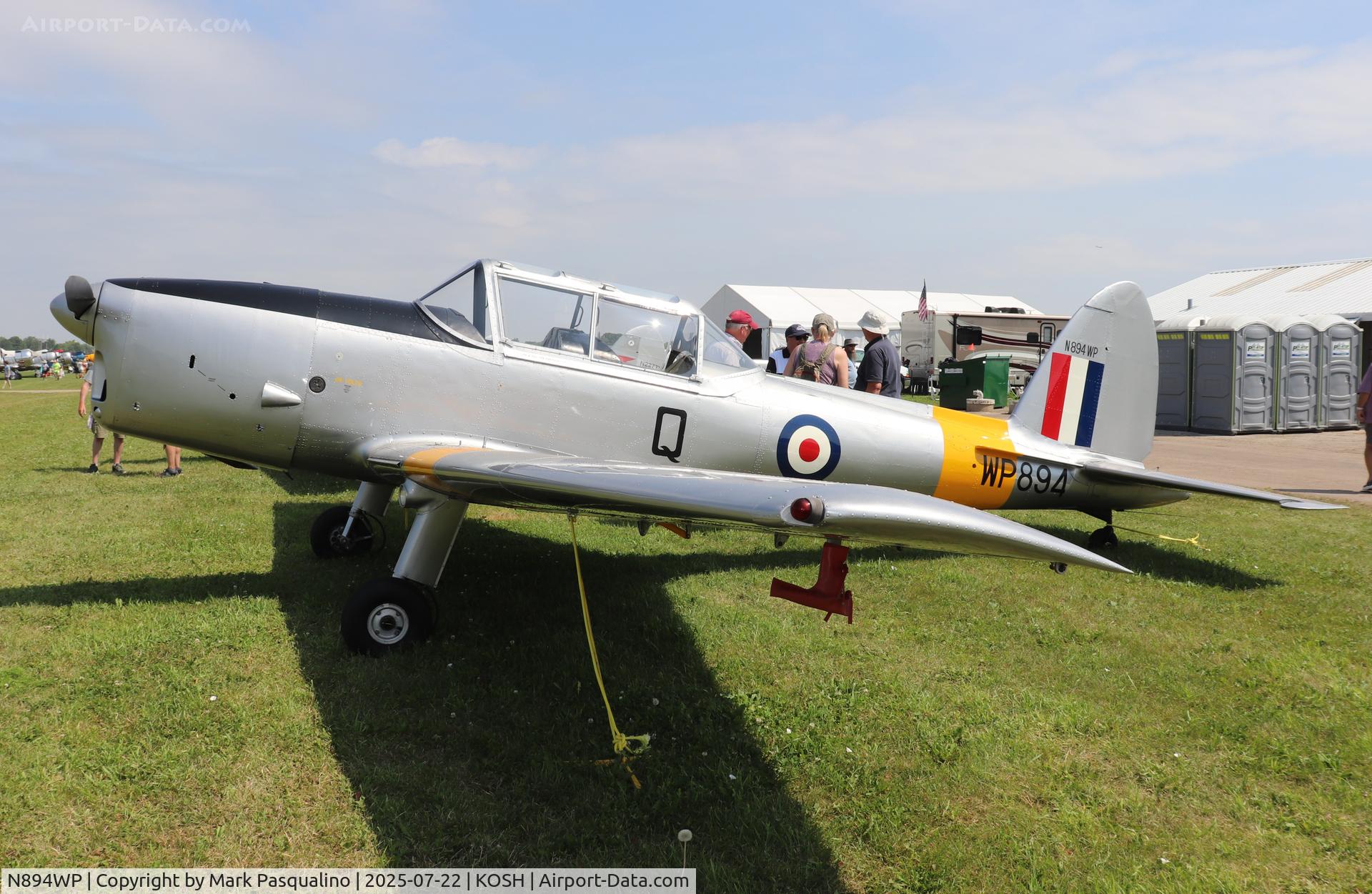 N894WP, 1952 De Havilland DHC-1 Chipmunk T.10 C/N C1/0679, DHC-1 Chipmunk T.10