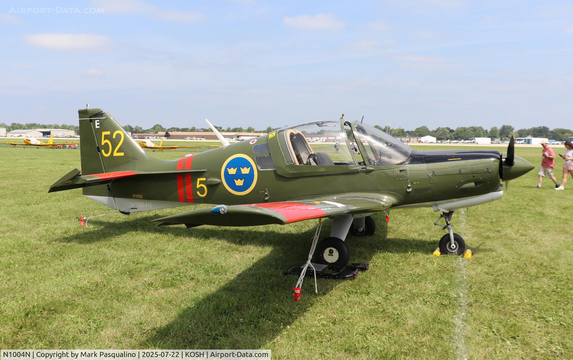 N1004N, 1972 Scottish Aviation Sk.61E Bulldog C/N BH100/167, Scottish Aviation Sk.61E Bulldog