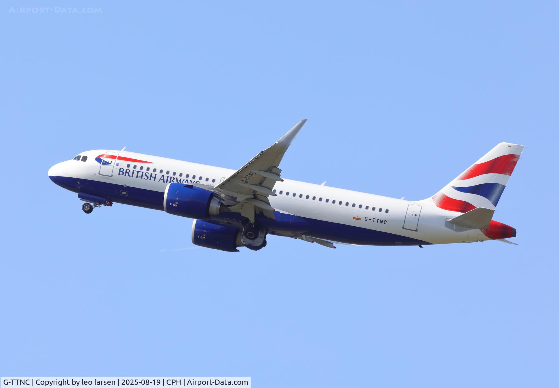 G-TTNC, 2018 Airbus A320-251N C/N 8173, Copenhagen 19.8.2025