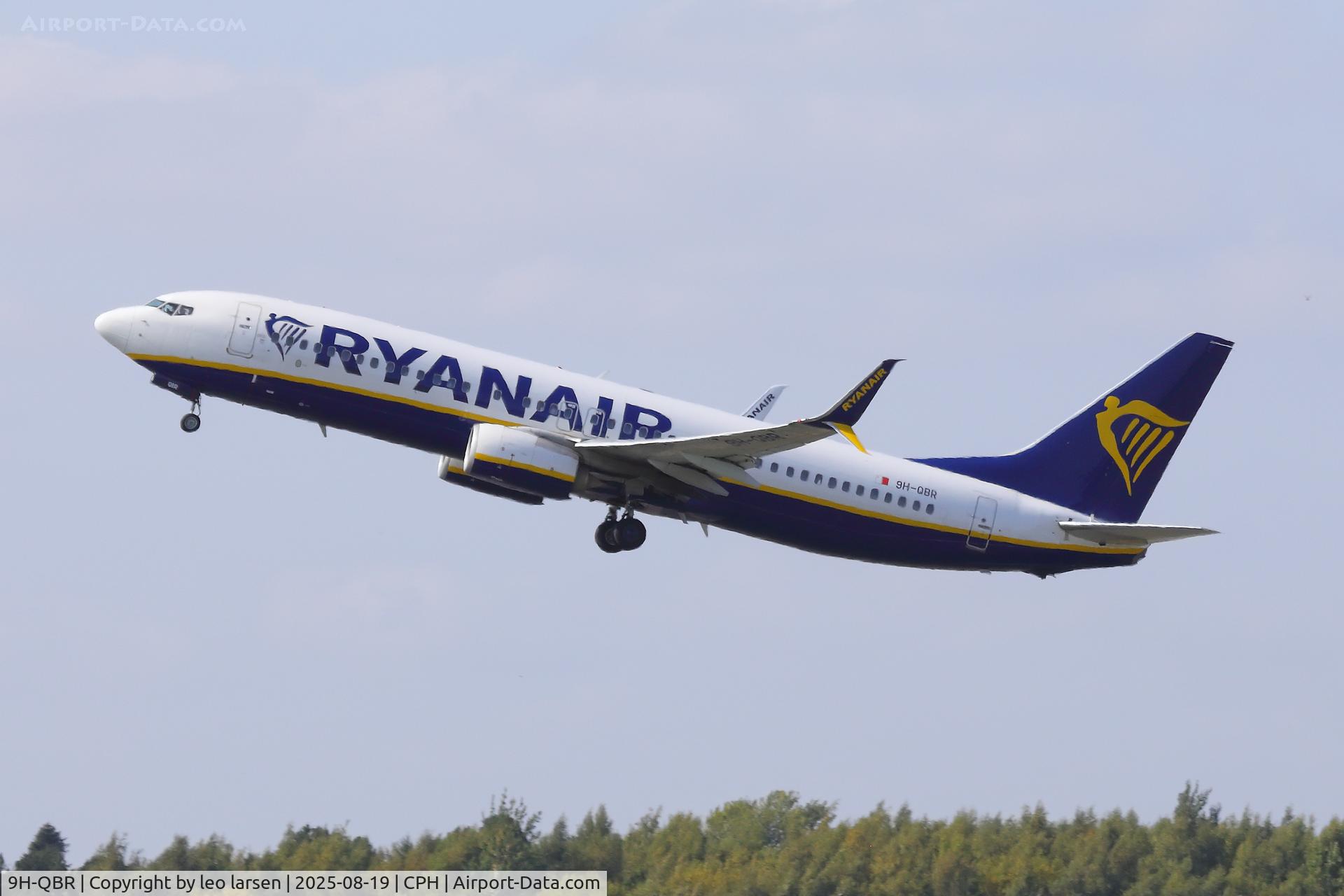 9H-QBR, 2016 Boeing 737-8AS C/N 44716, Copenhagen 19 .8.2025